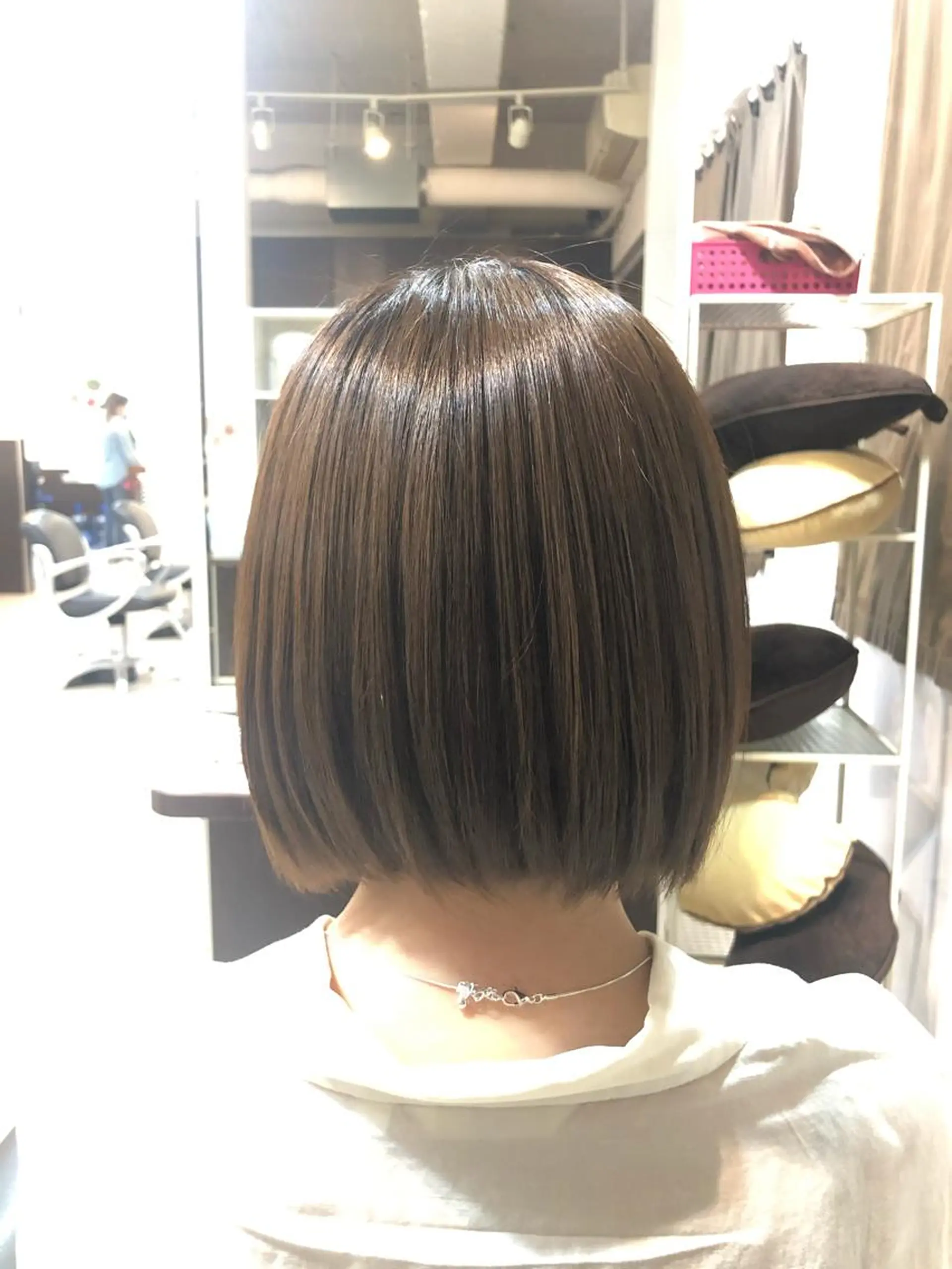 ショートボブ✨️ 池田芽生のヘアスタイル