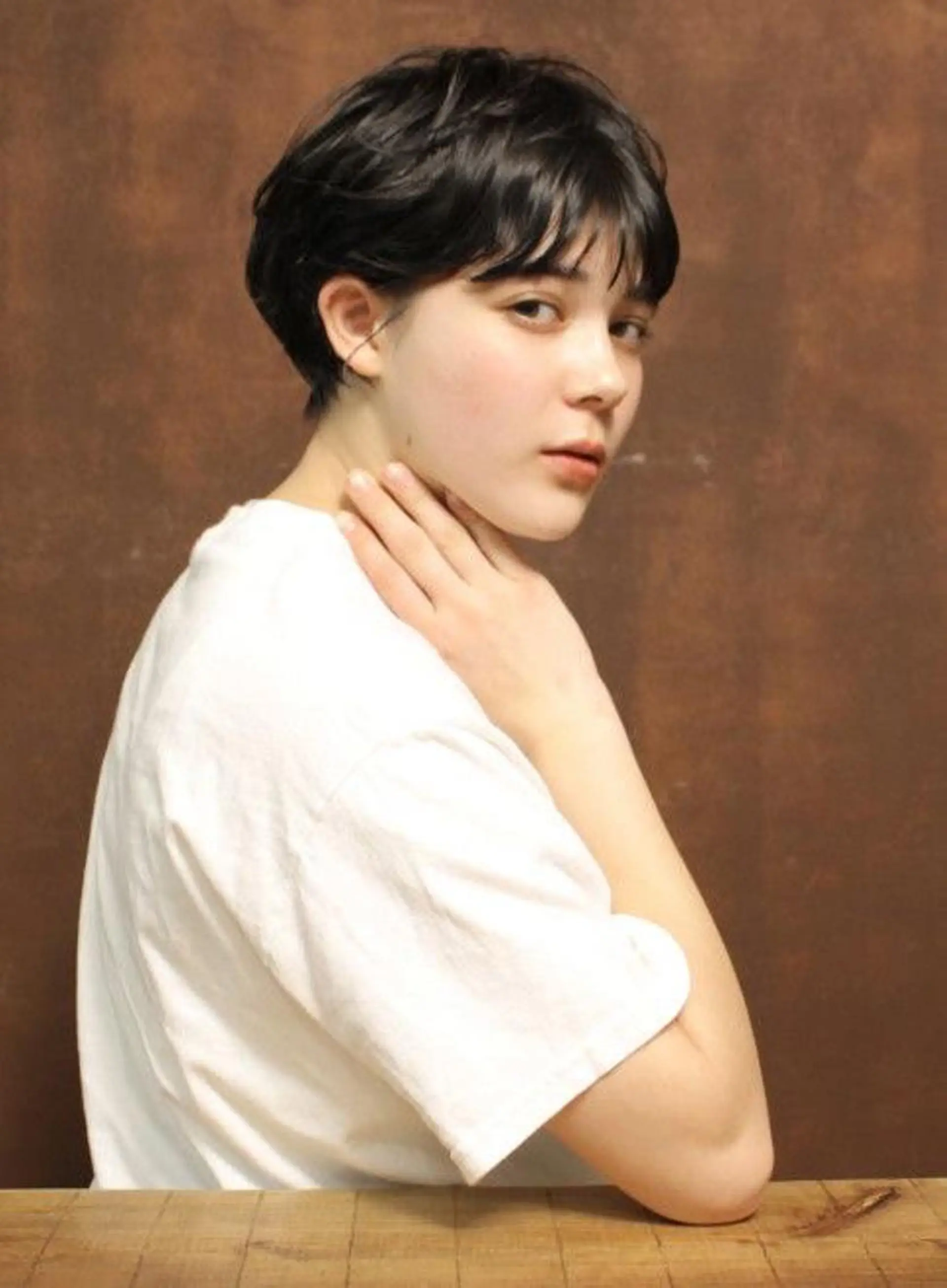 ショート 吉田一輝 外国人パーマのヘアスタイル