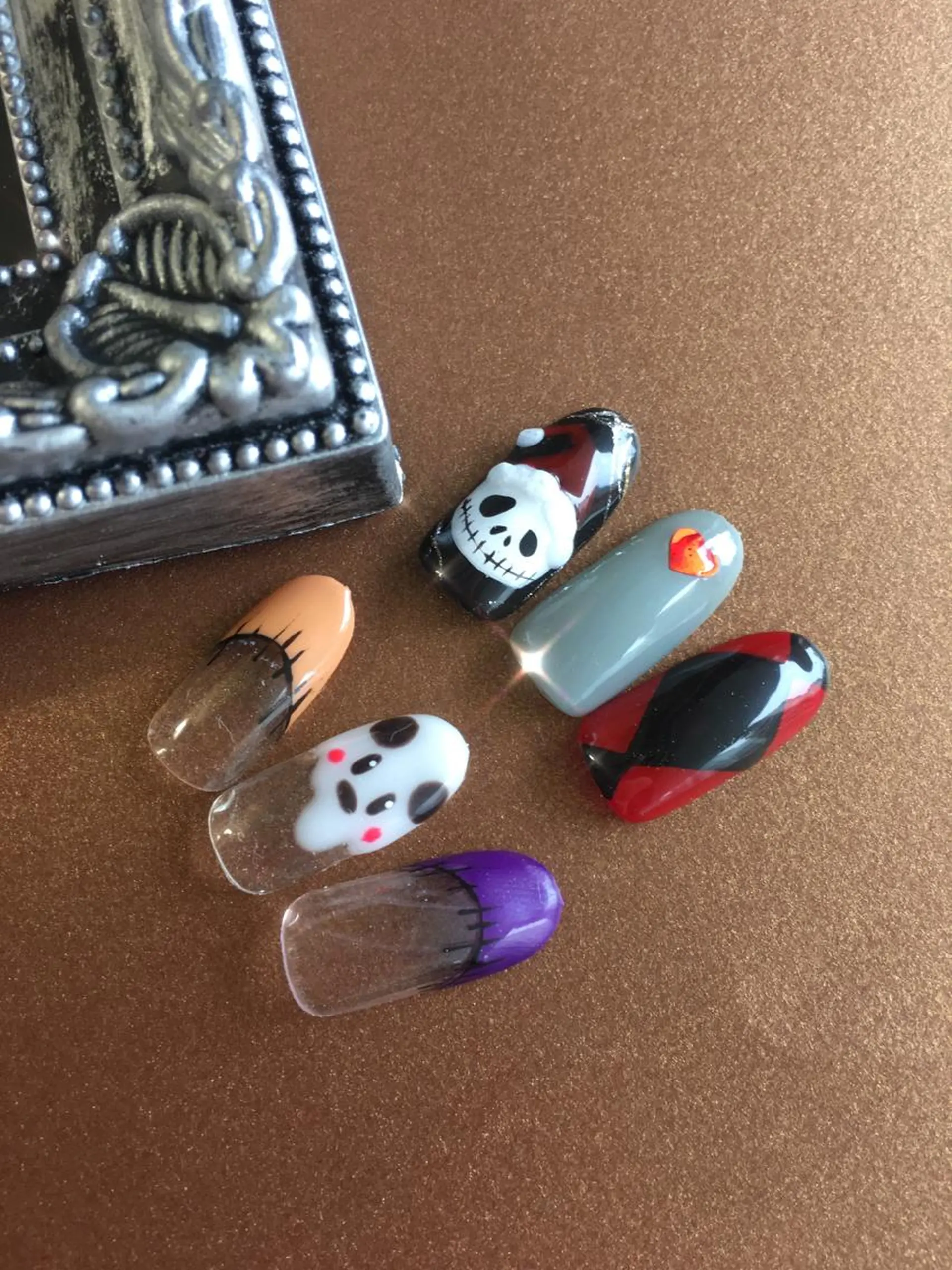 ネイル ハロウィン 隠れ家一戸建て金町 HIROMI 葛飾区のネイルデザイン