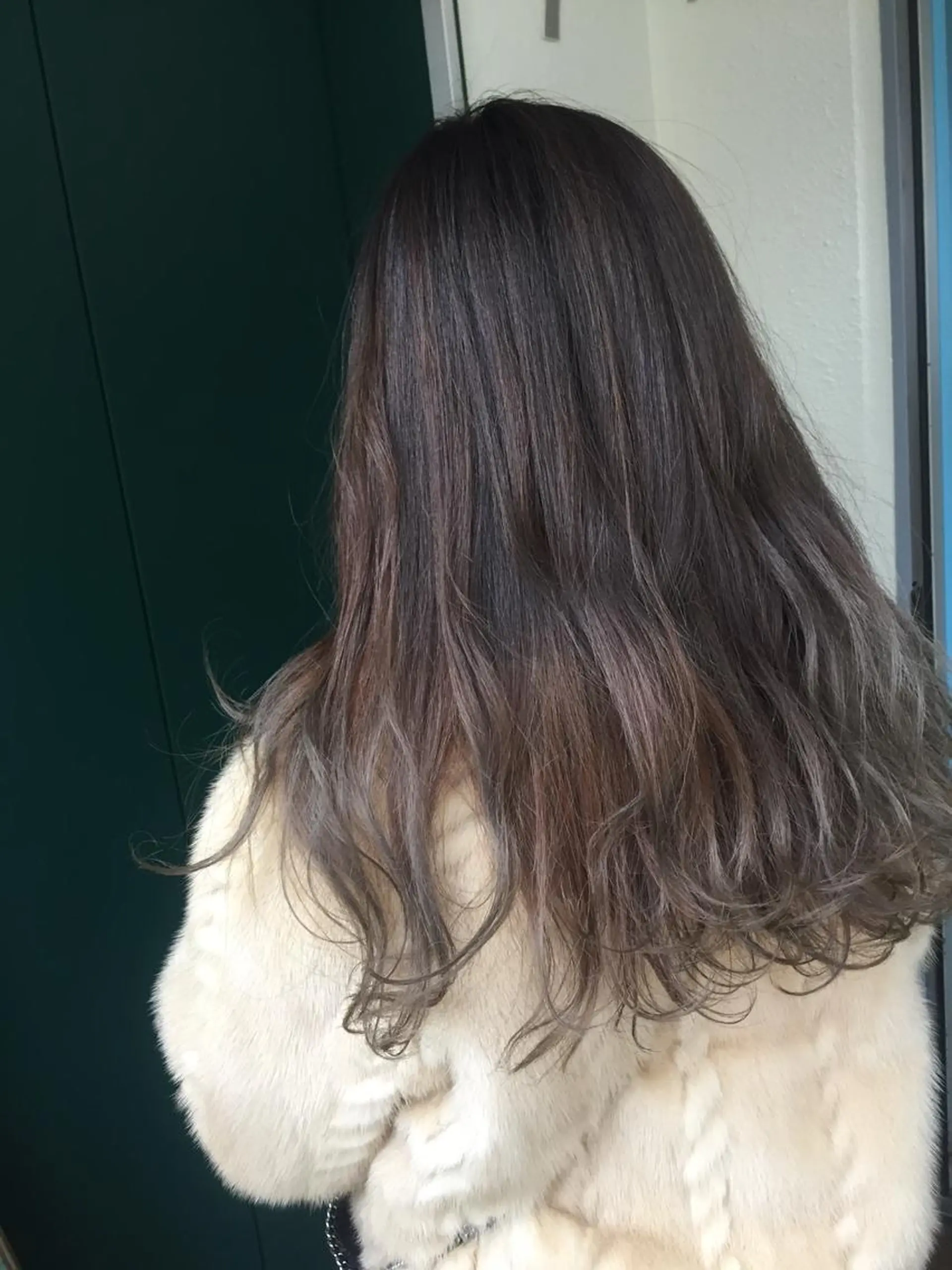 セミロング カラー 💘透明感カラー💘 沖本 将宏のヘアスタイル