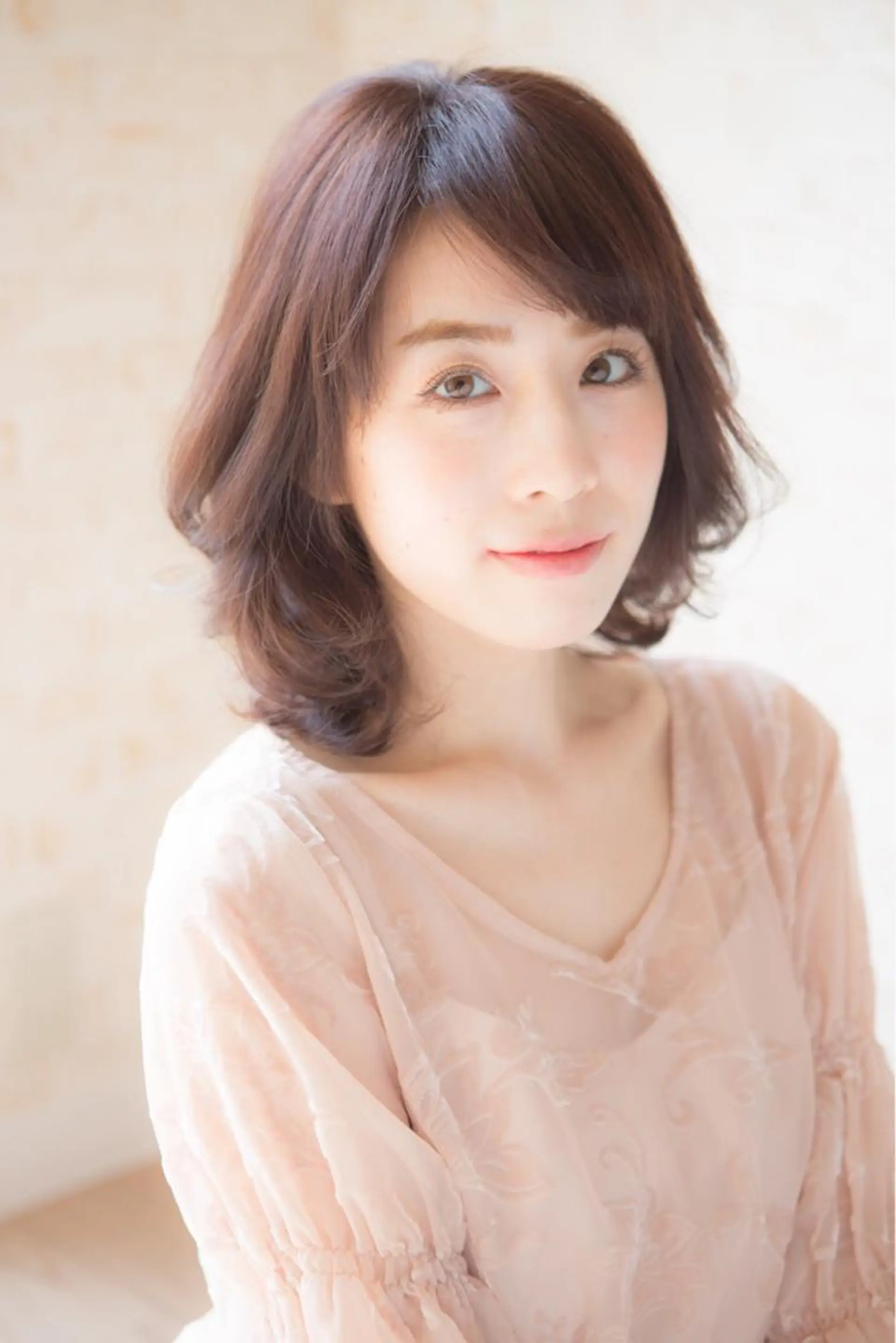 ミディアム カラー 角 大輔のヘアスタイル