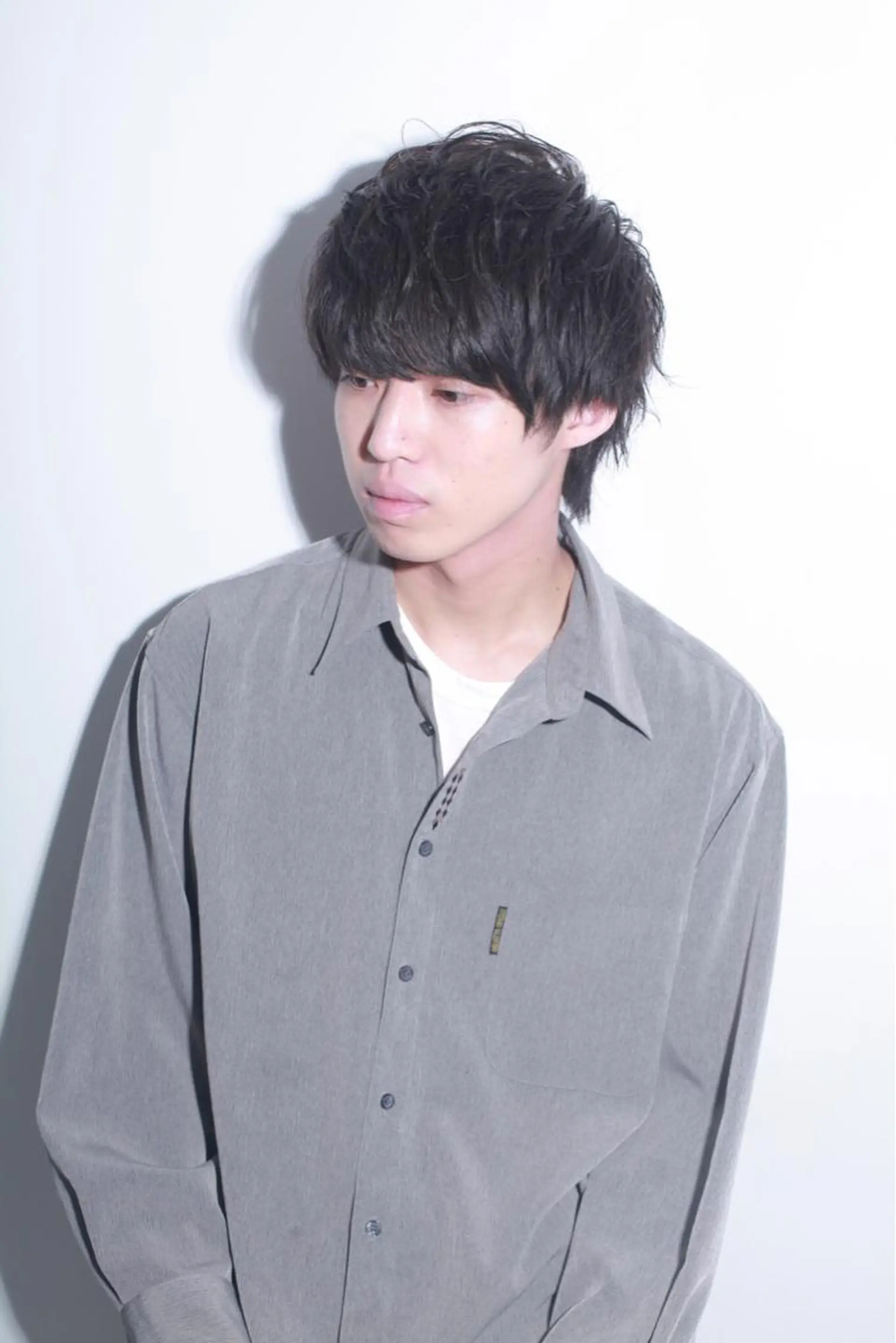 メンズ ブリーチカラー/ 岩破瑞希のヘアスタイル