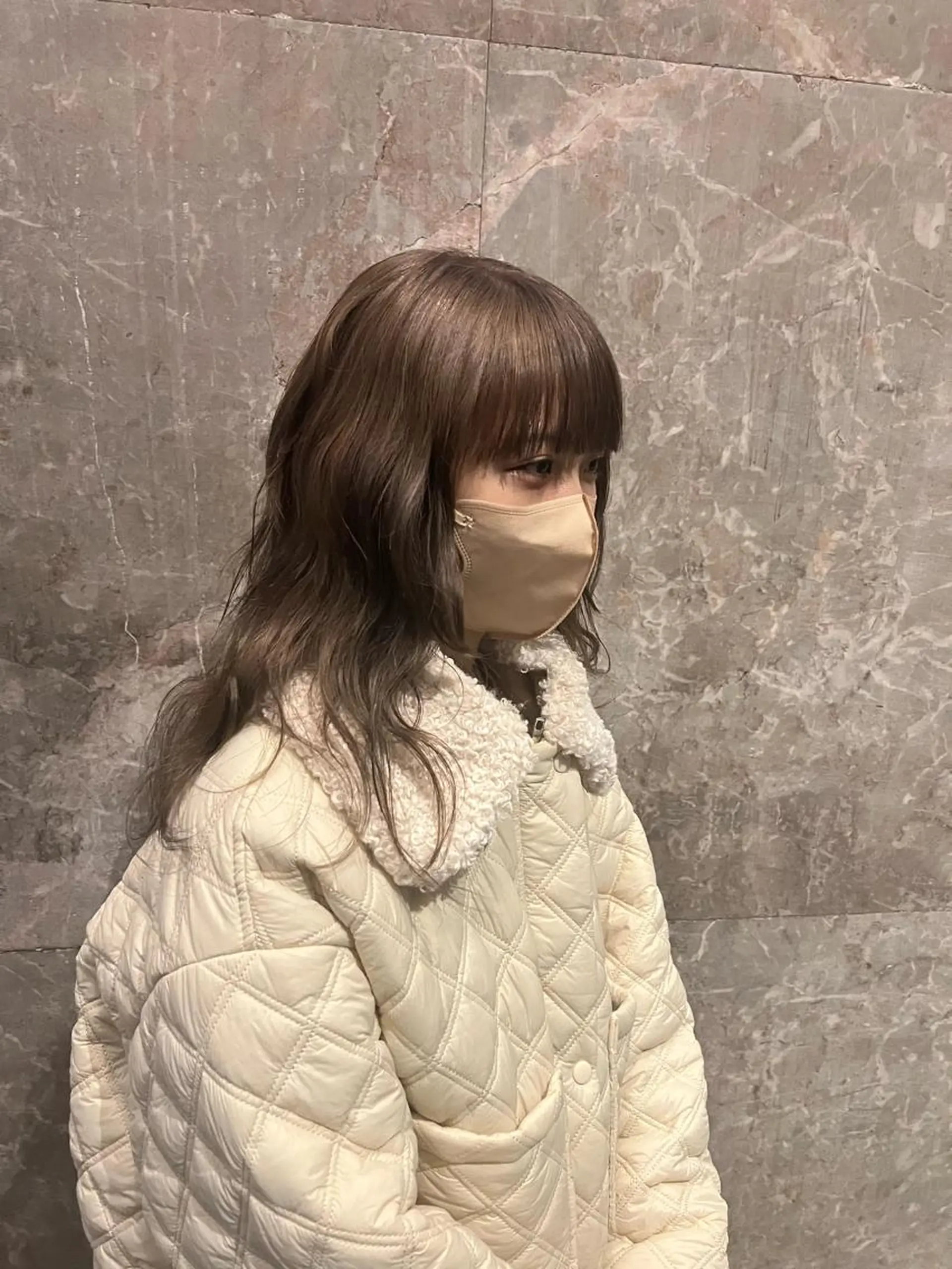 カラー ミカ/名駅/レイヤー /ブリーチなしカラーのヘアスタイル