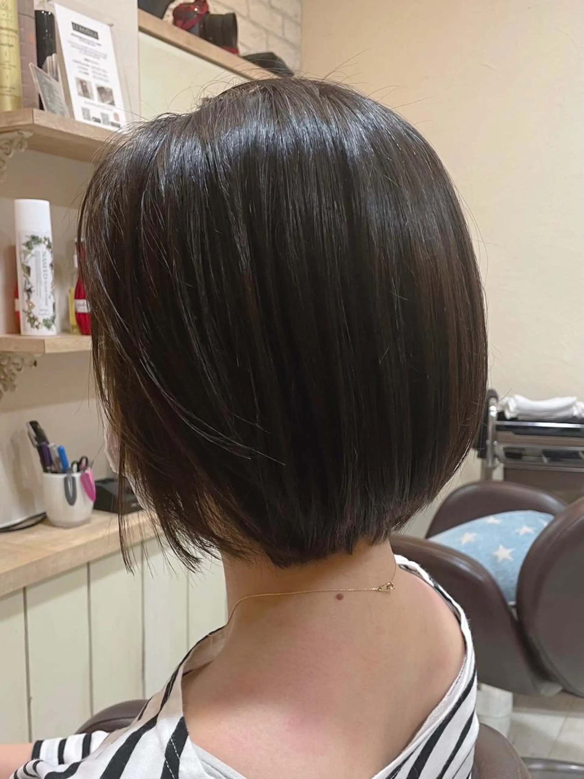 ショート ショートボブ ボブ ショートヘア カット トリートメント ヘッドスパ 清水 有実子のヘアスタイル