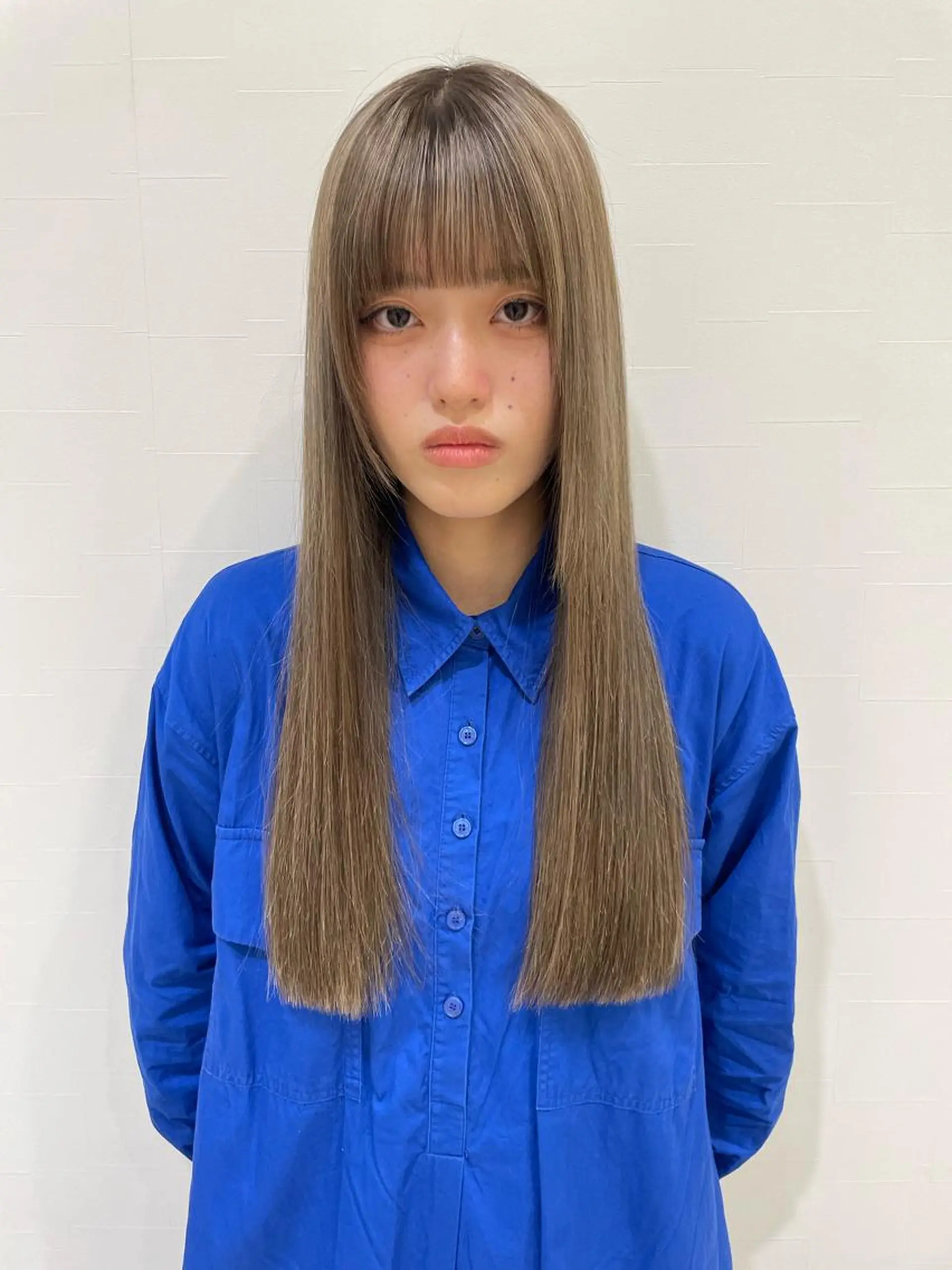 ロング カラー ハイライトカラー ハイライト 薬院浄水通/ショート /ボブ/rukaのヘアスタイル