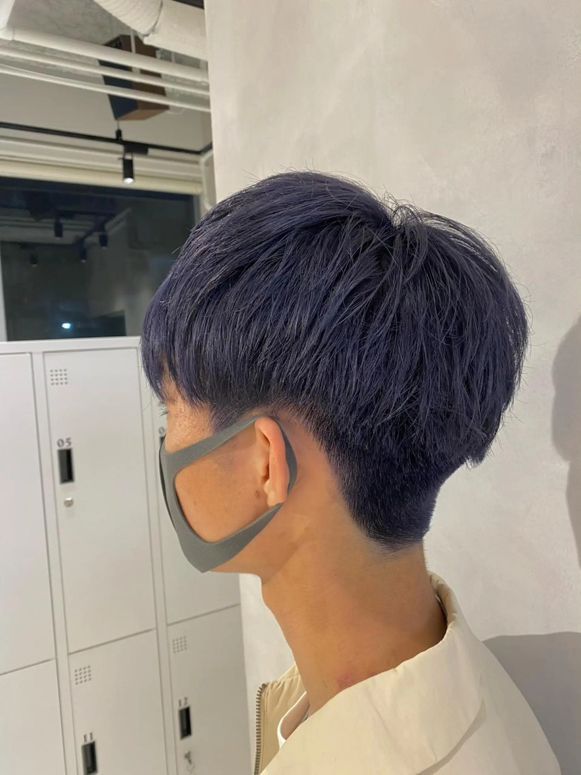 ショート カラー メンズ メンズショート ショートヘア カット ヘアカラー ピンク/ベージュ /似合わせ/田島百華のヘアスタイル