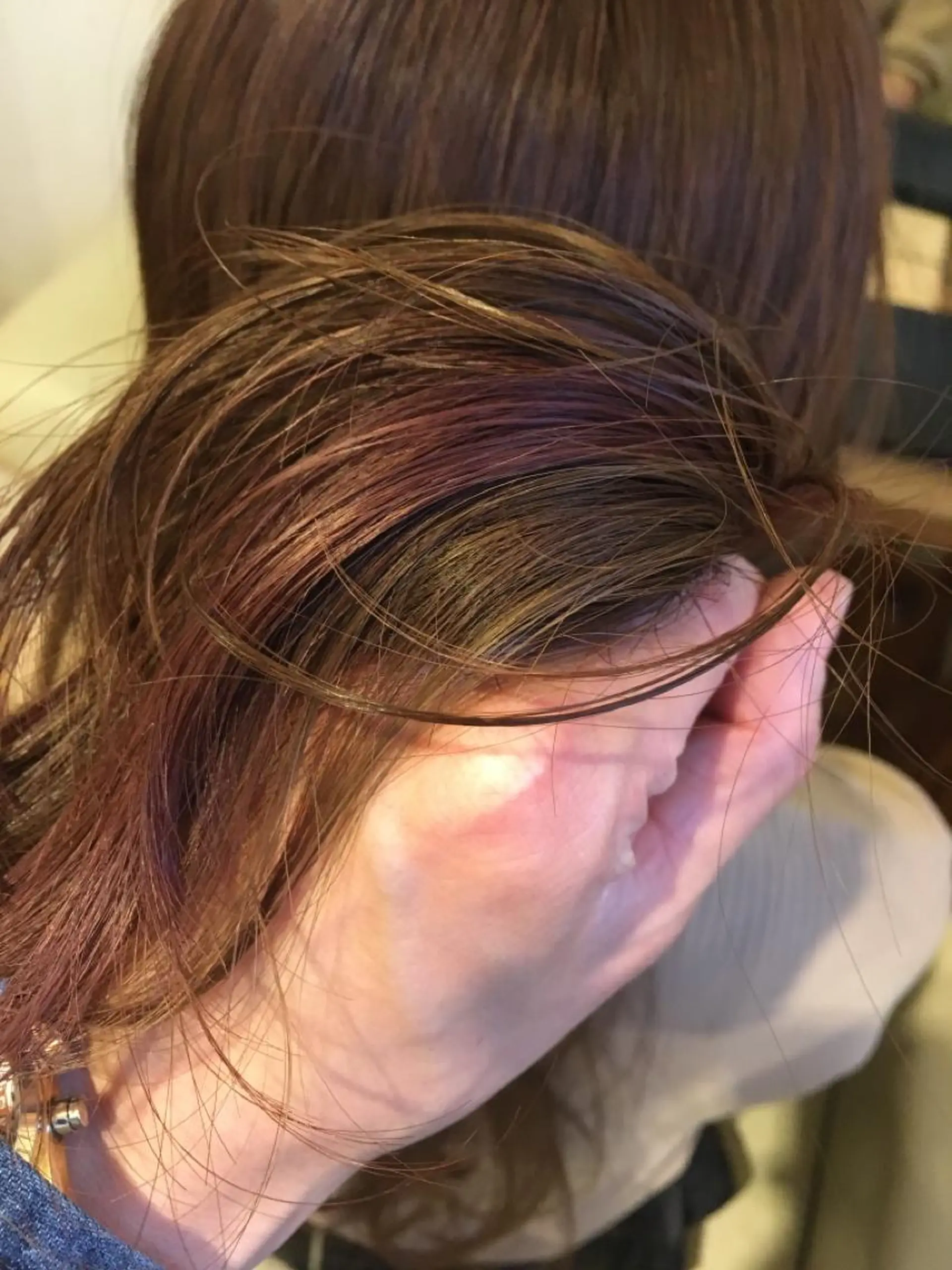 ロング 平 一裕のヘアスタイル