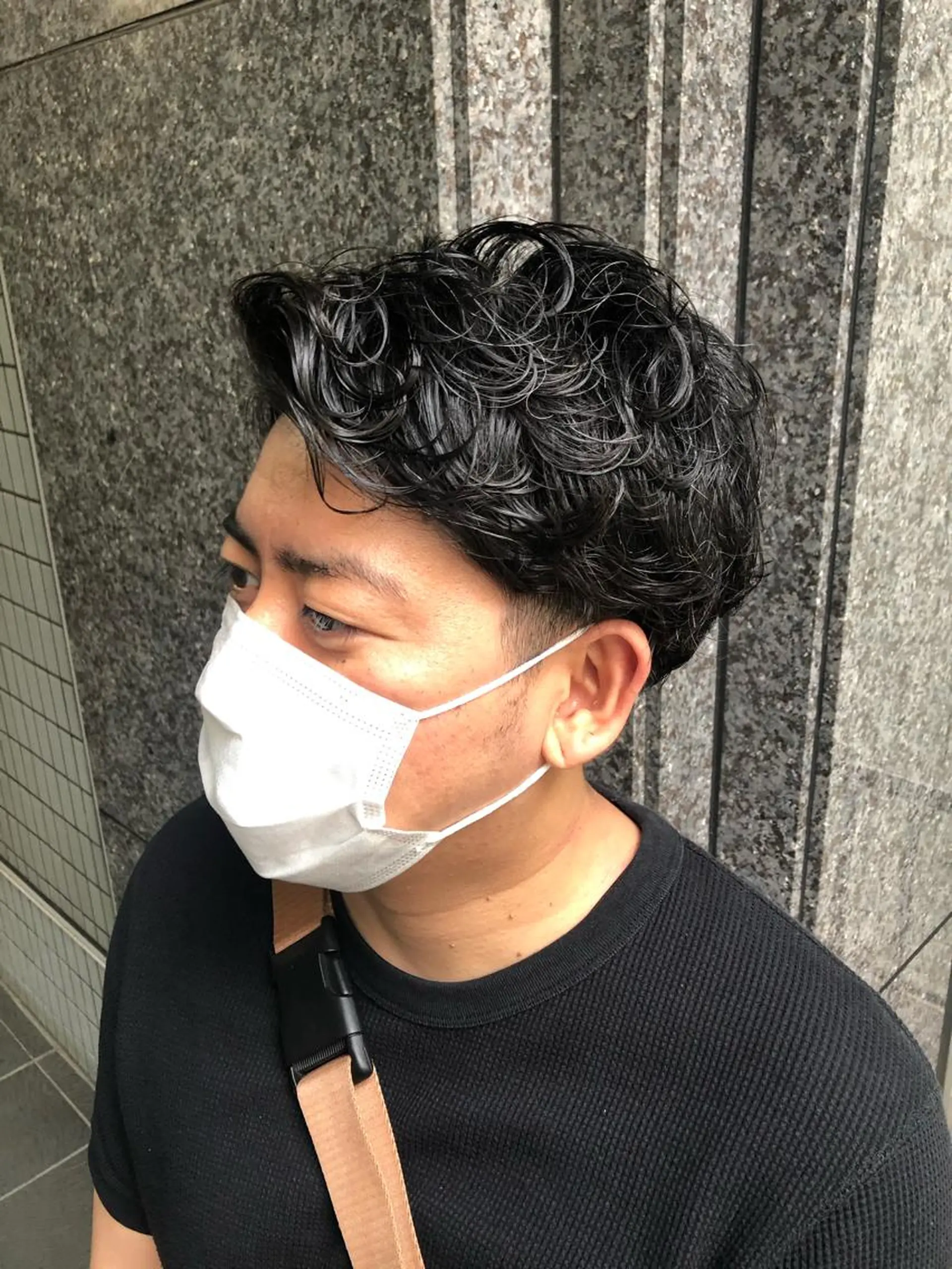 パーマ メンズ flammeum三軒茶屋店所属・あおき まなのヘアスタイル
