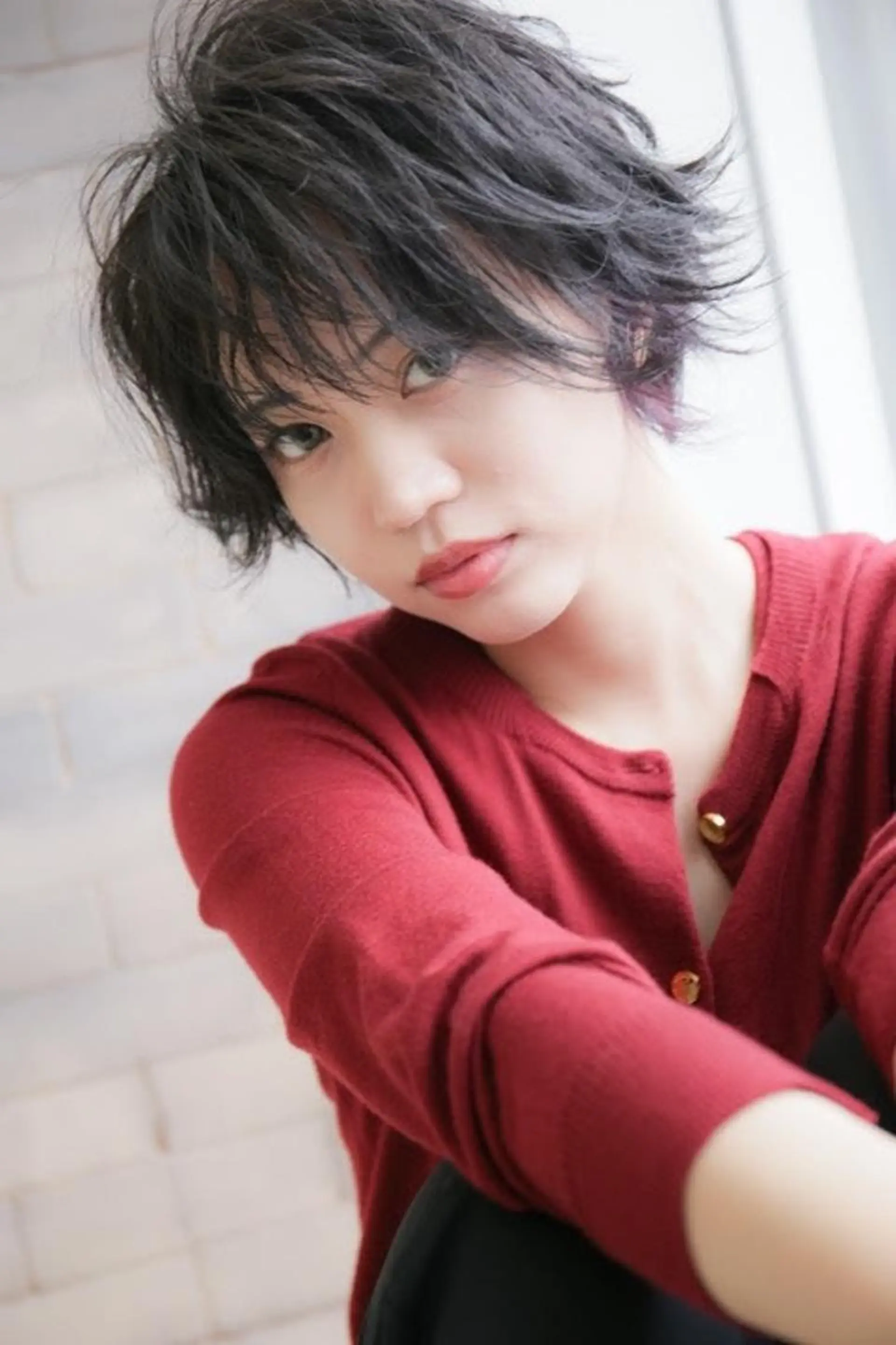 ショート ヘアカラー from…所属・BARBER/ 髪質改善/南慎也のヘアスタイル