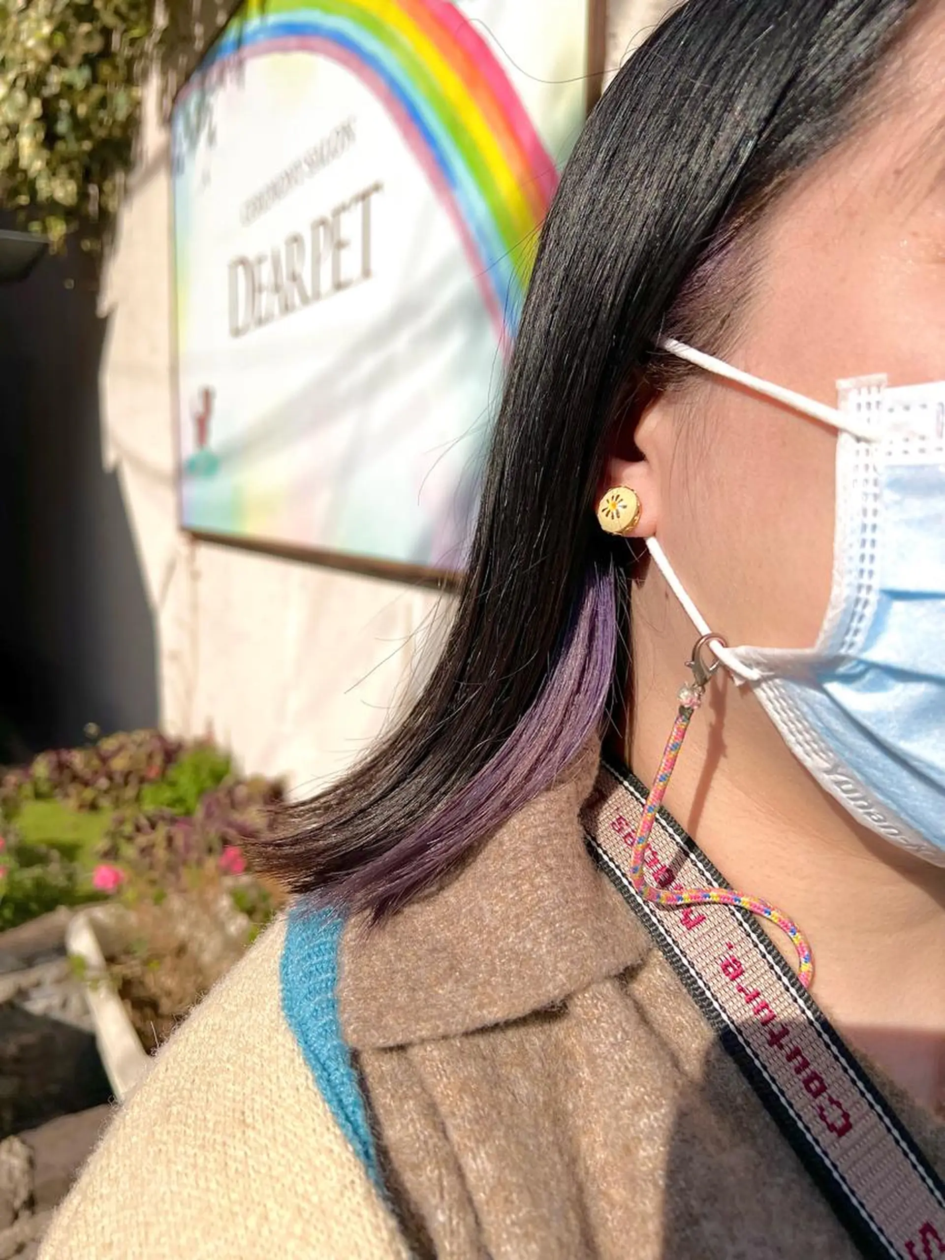 ミディアム カラー stylist田口 祐歩のヘアスタイル