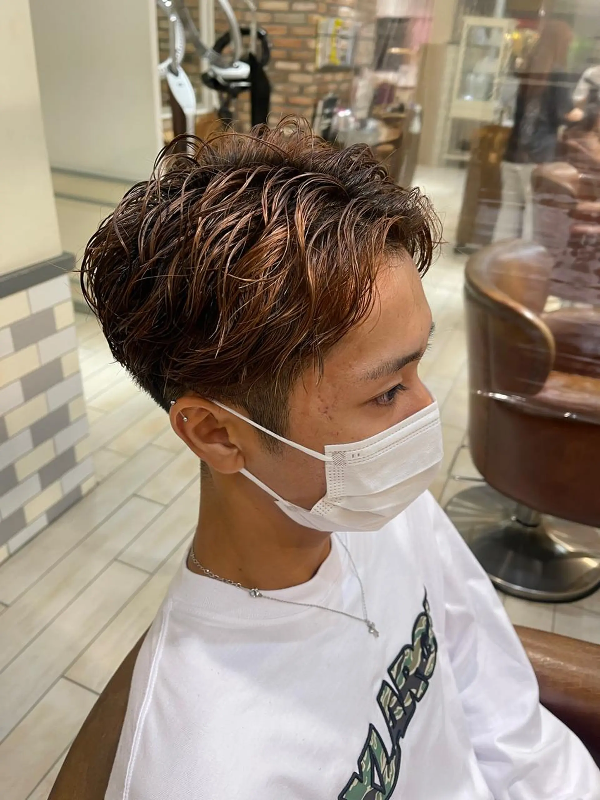 パーマ メンズ ☁Neolive .Ayana✂️のヘアスタイル