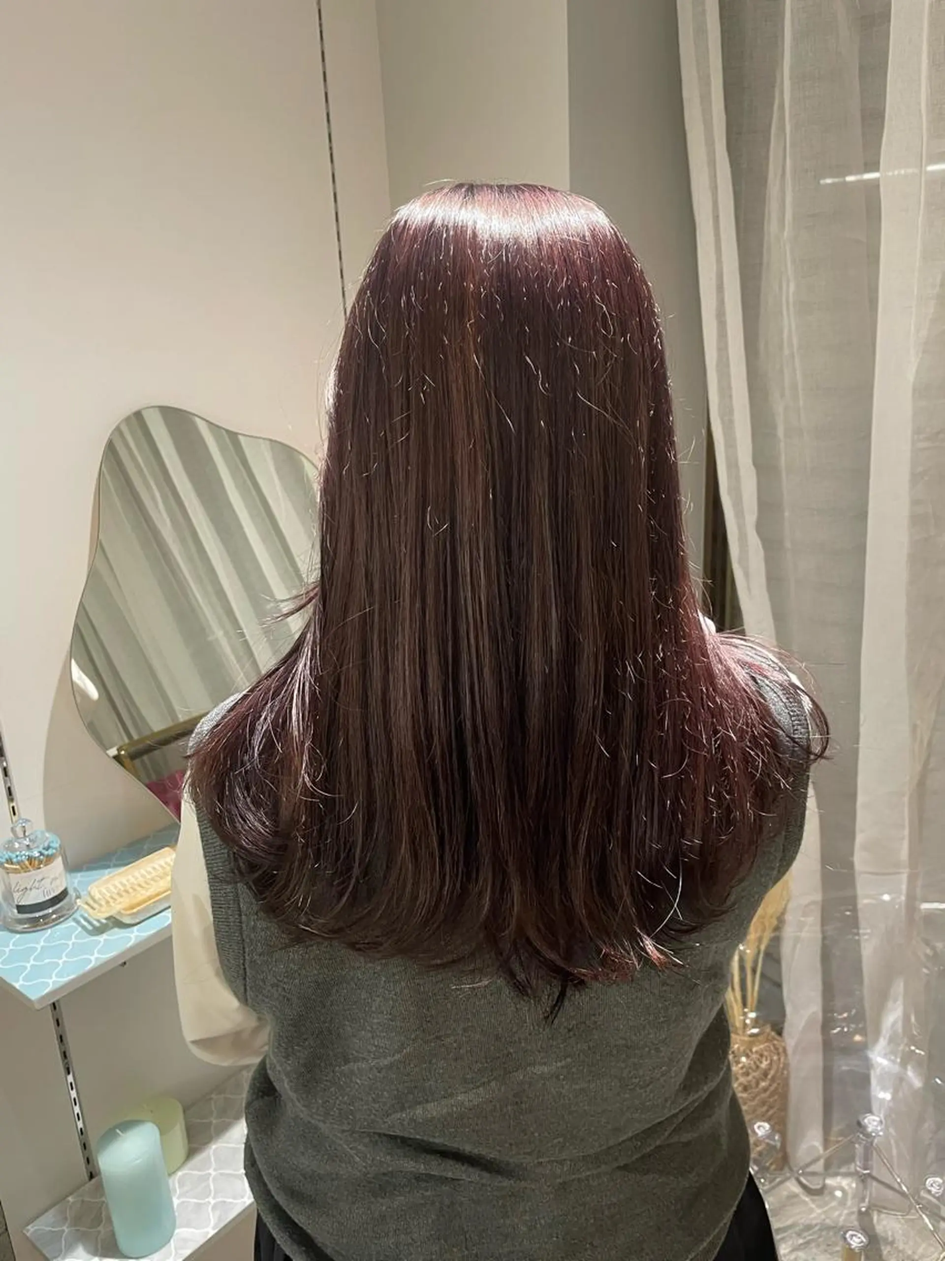 ロング カラー ラベンダーカラー パープルカラー INCE HAIR 梅田　阪口のヘアスタイル