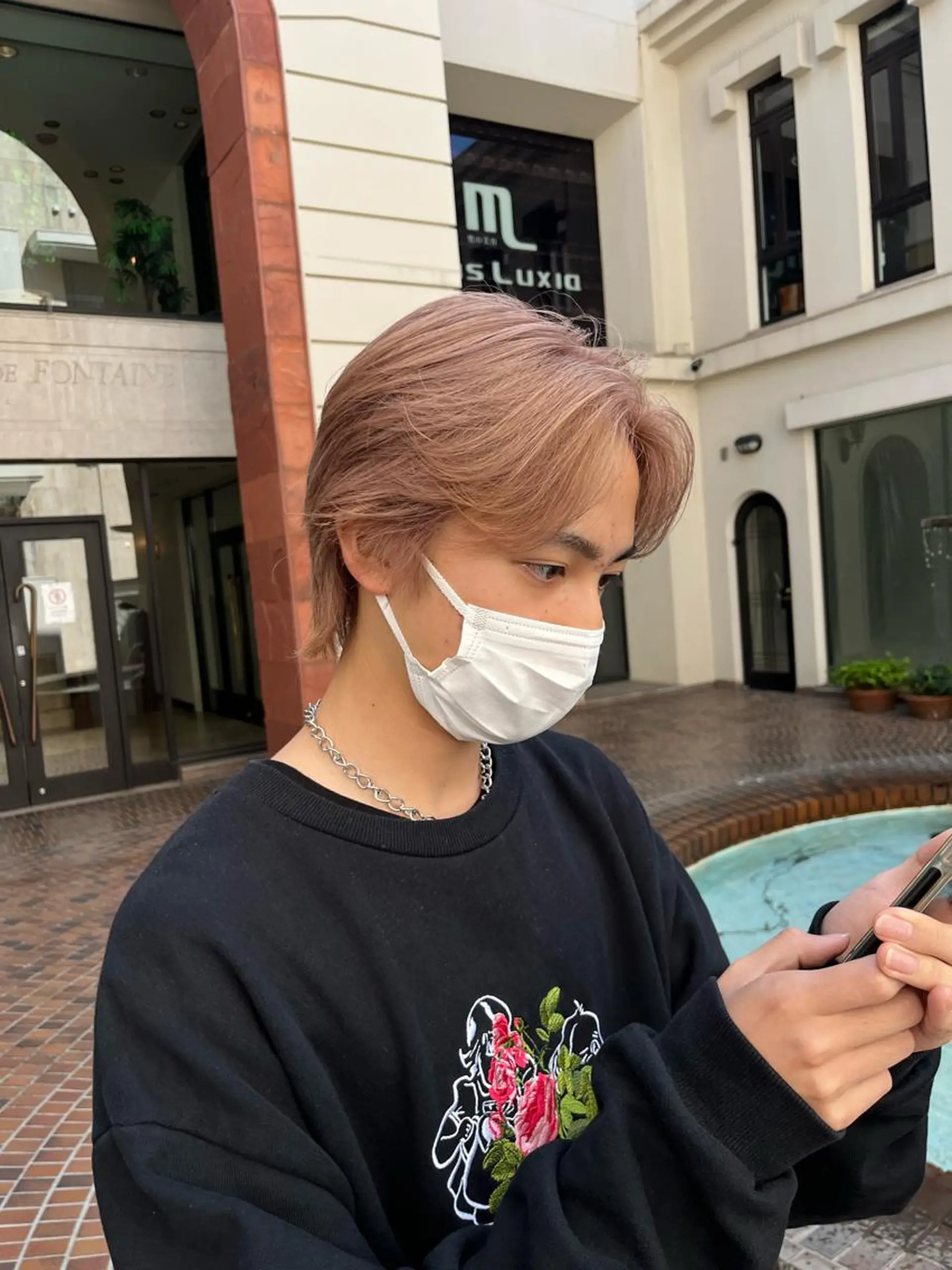 カラー メンズ メンズブリーチ ブリーチ カット ヘアカラー トリートメント DX所属・✨メンズスタイル✨ Daiのヘアスタイル