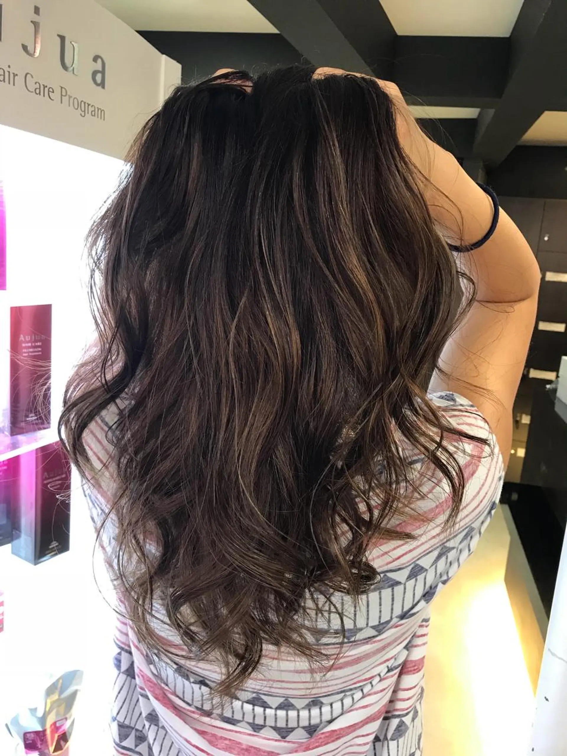 ロング ハイライト ReHyd BEAUTÉ salon&store 心斎橋店所属・❤️MASAKO❤️ 🌸🩷エクステ🩷のヘアスタイル