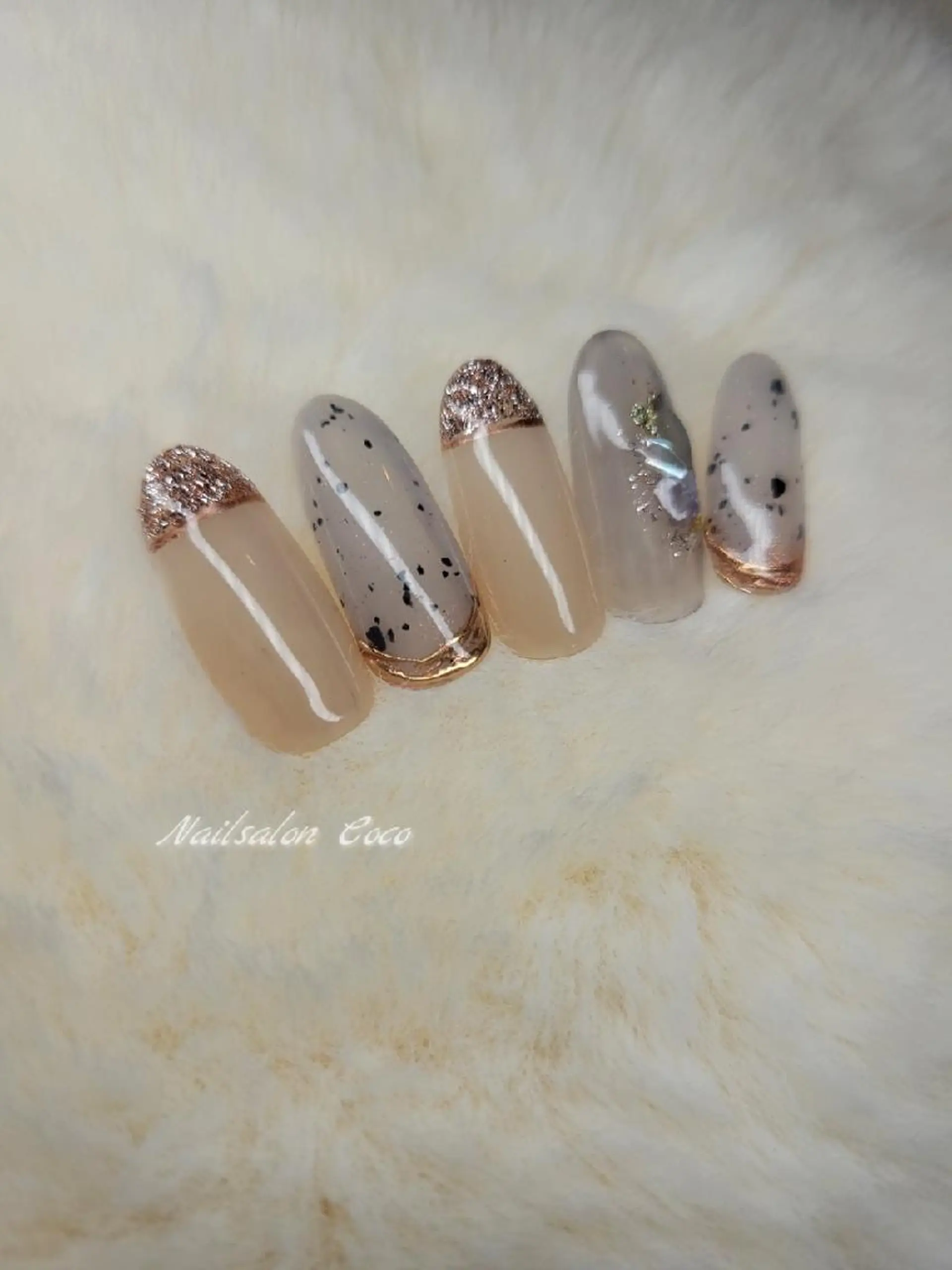 ネイル フレンチネイル ニュアンスネイル Nail salon Coco所属・Nail salon Coco【溝の口駅】のネイルデザイン