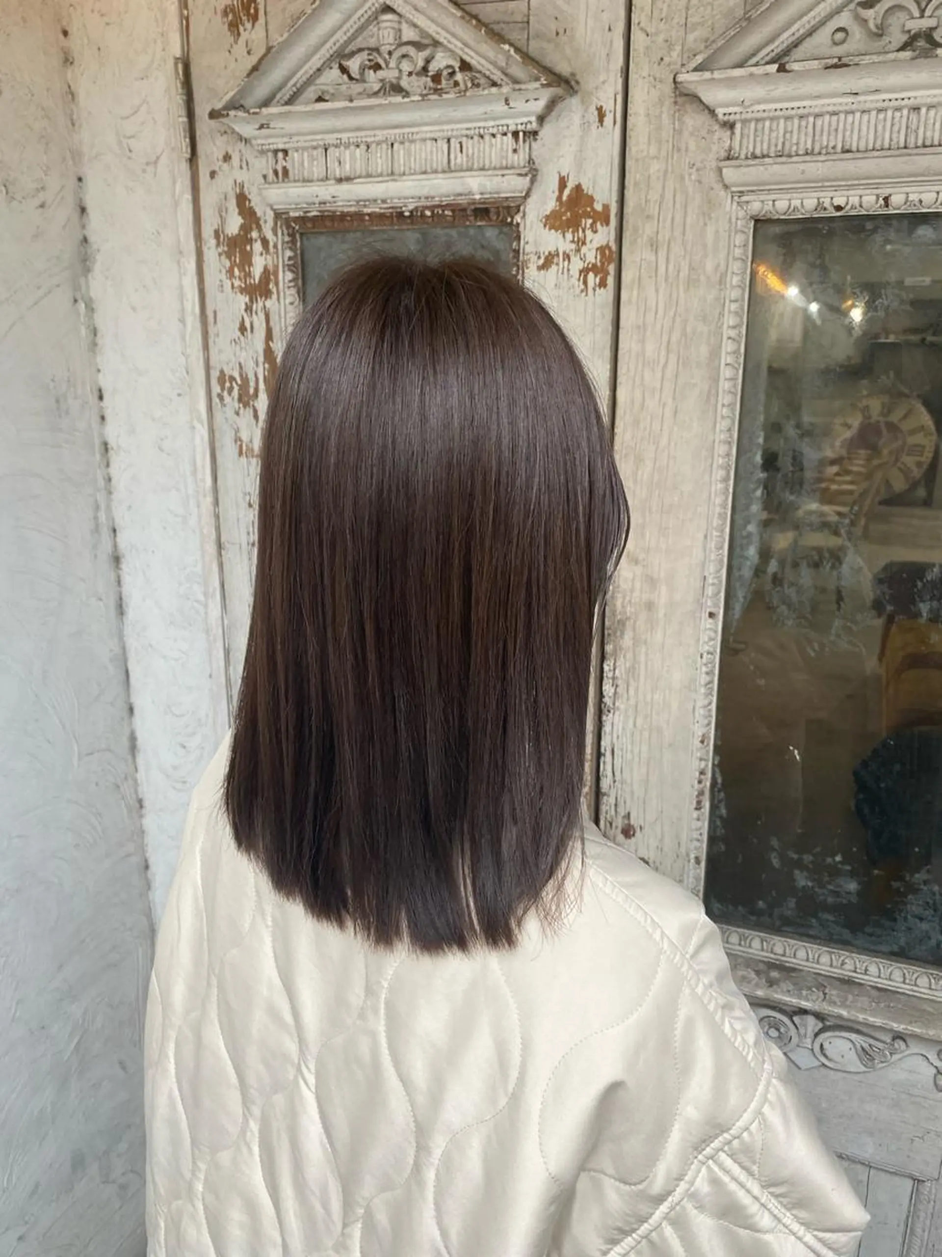 ミディアム カラー お任せヘア☘️☘️ 及川渚のヘアスタイル