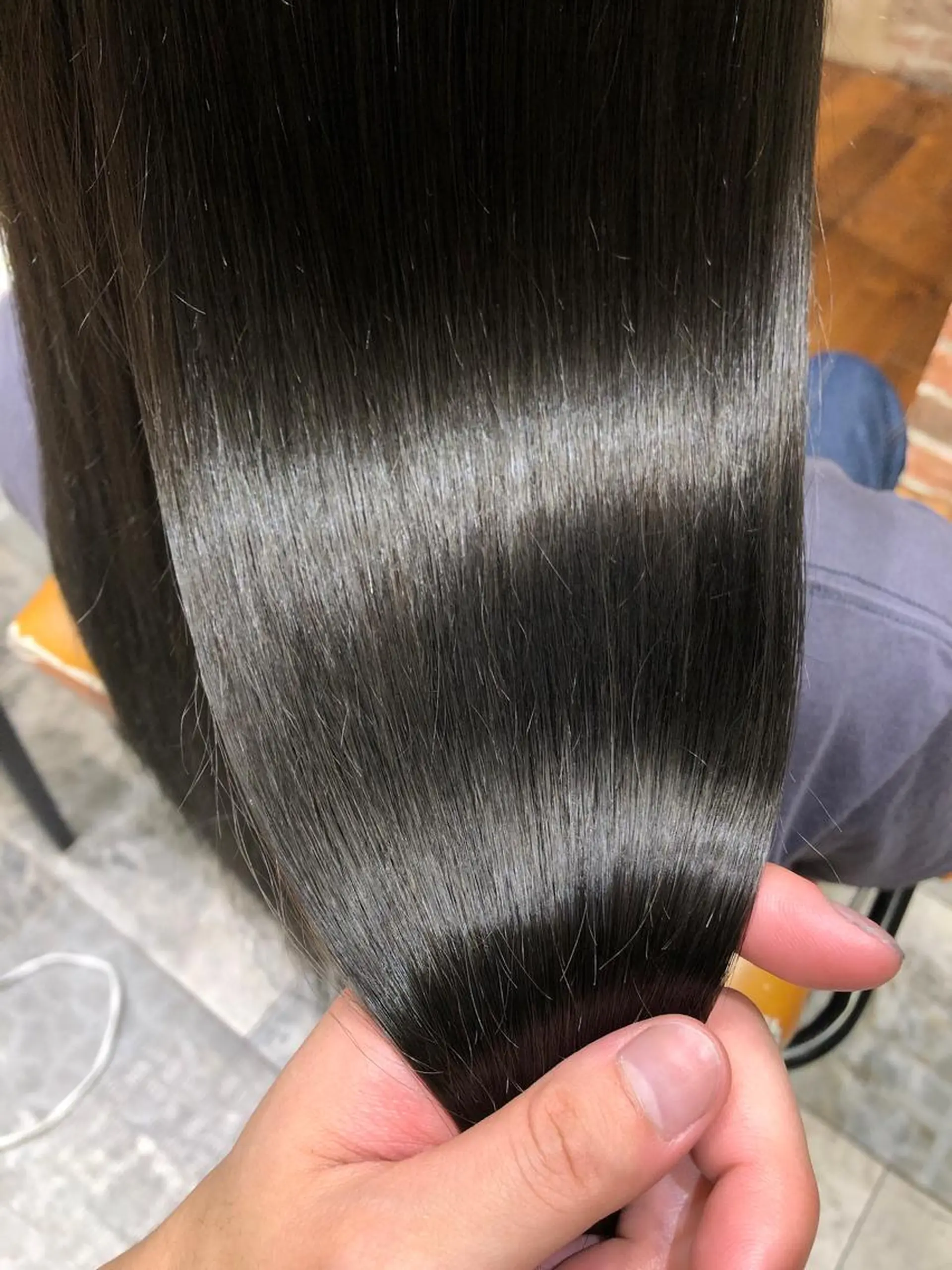 ミディアム カラー パーマ バレイヤージュ ブリーチ ケアブリーチ ダブルカラー ハイライトカラー カット ヘアカラー 縮毛矯正 トリートメント 新宿✨顔周りカット 韓国ヘア/坂本亜裟海のヘアスタイル