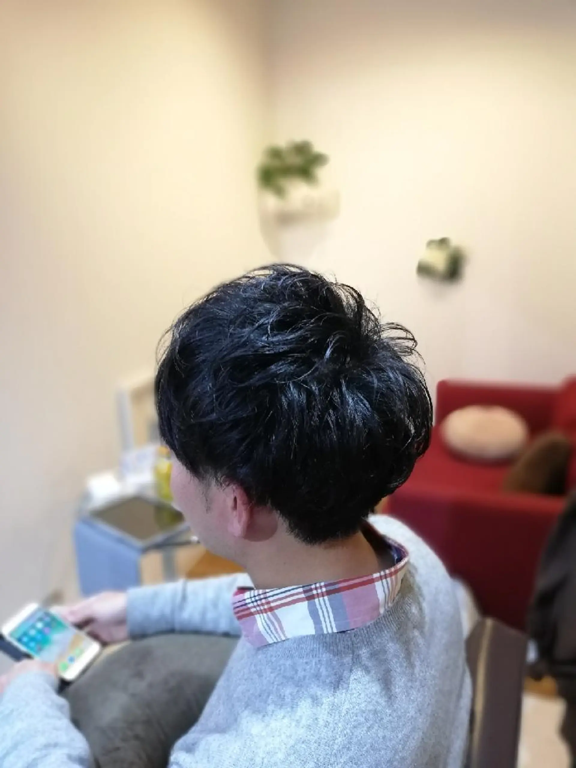 メンズ パーマ 北林 弘展のヘアスタイル