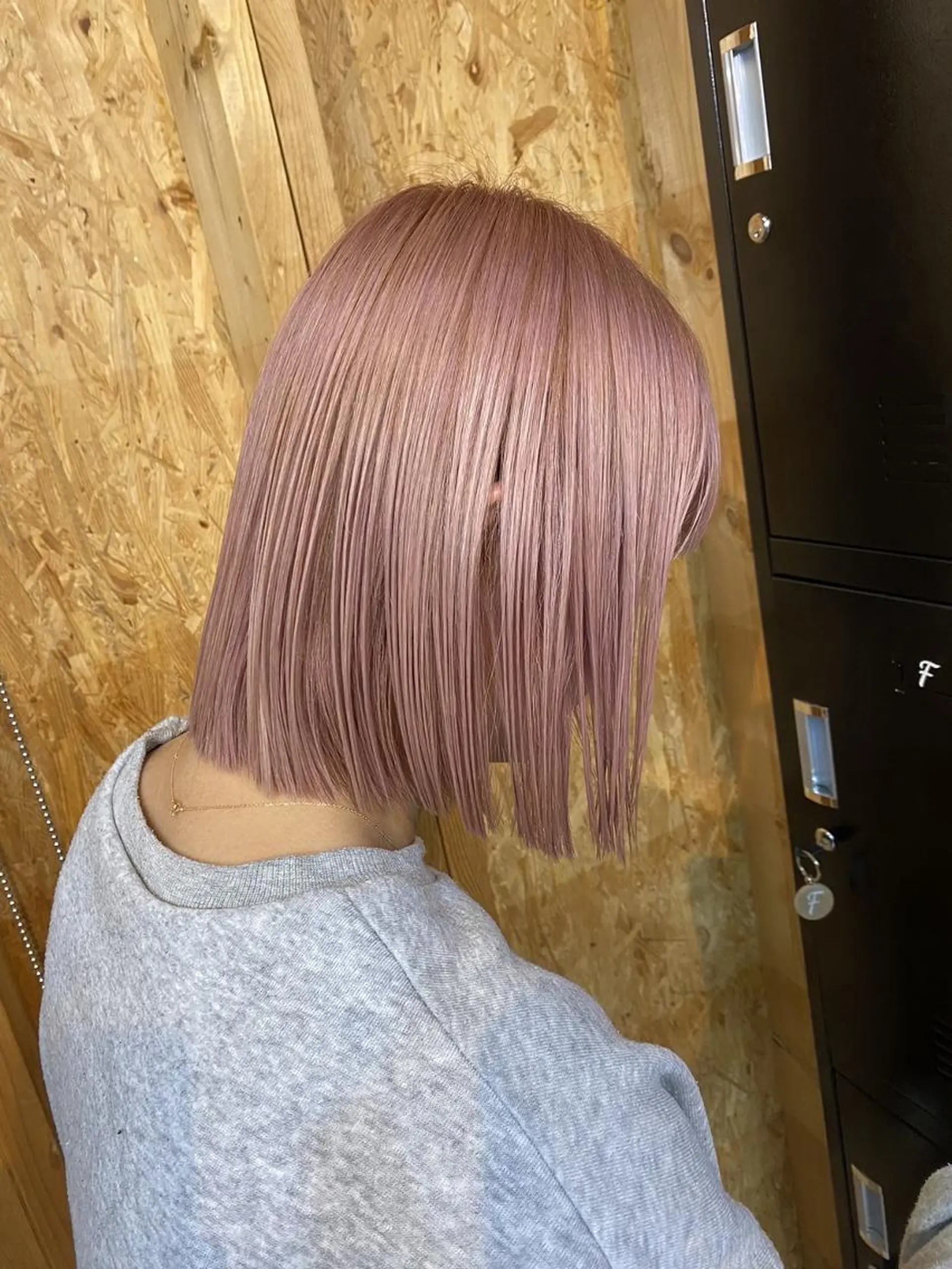 ショート 💕モテ💕ベージュ 🧡NANAKO🧡のヘアスタイル