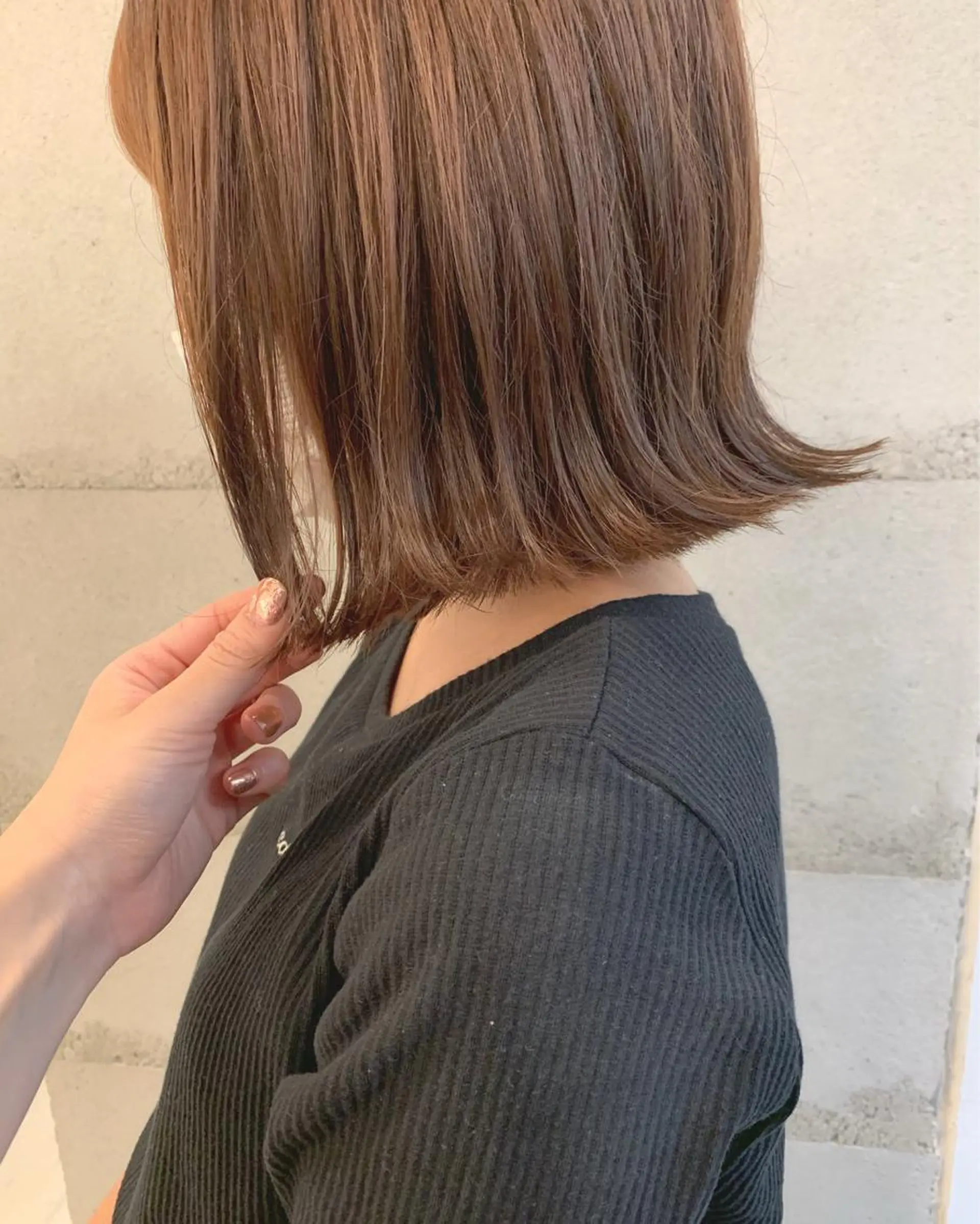 ショート カラー 透明感/オリーブ/ グレージュ/YUKAのヘアスタイル