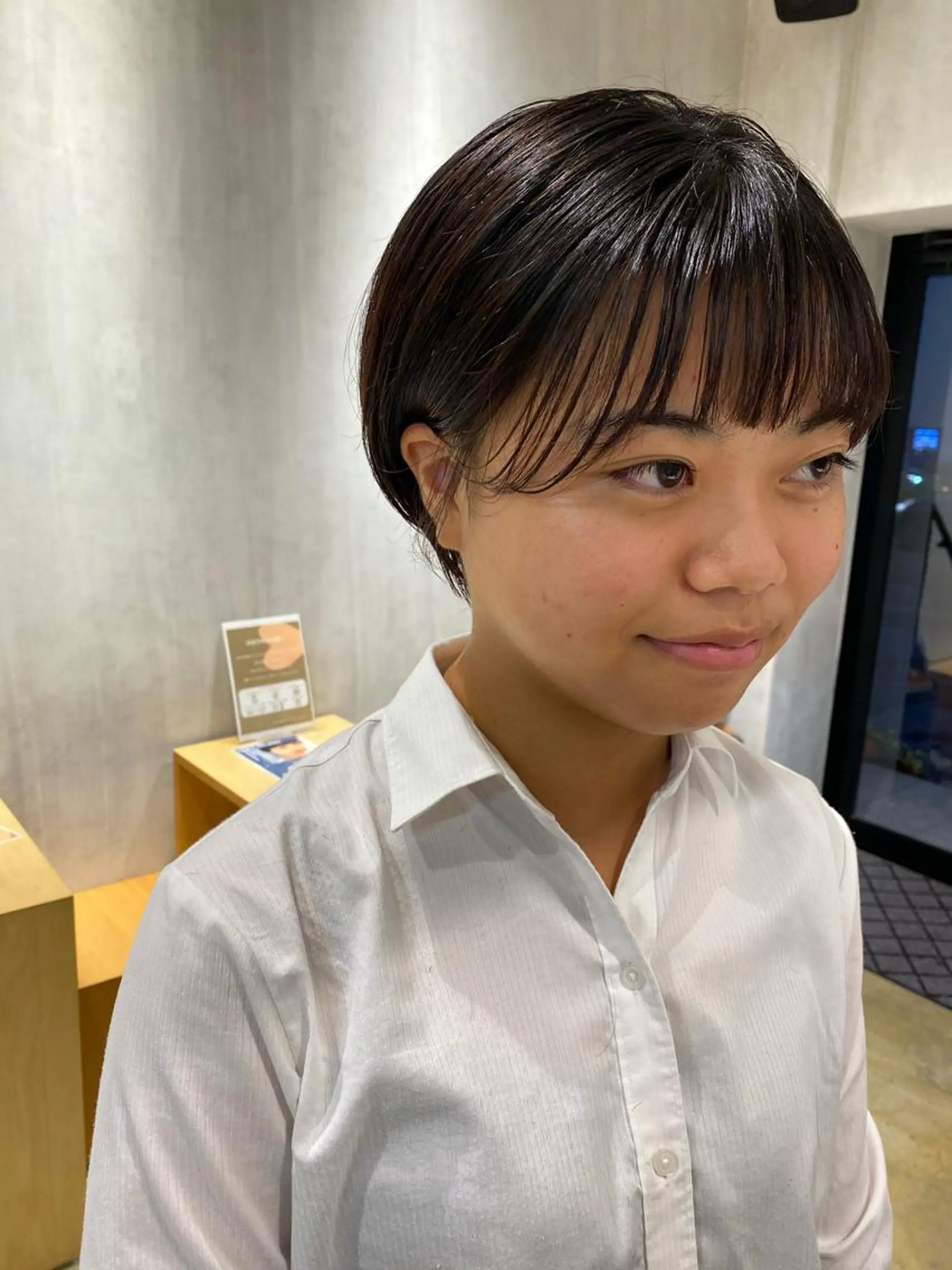 ショート 近藤 千裕のヘアスタイル