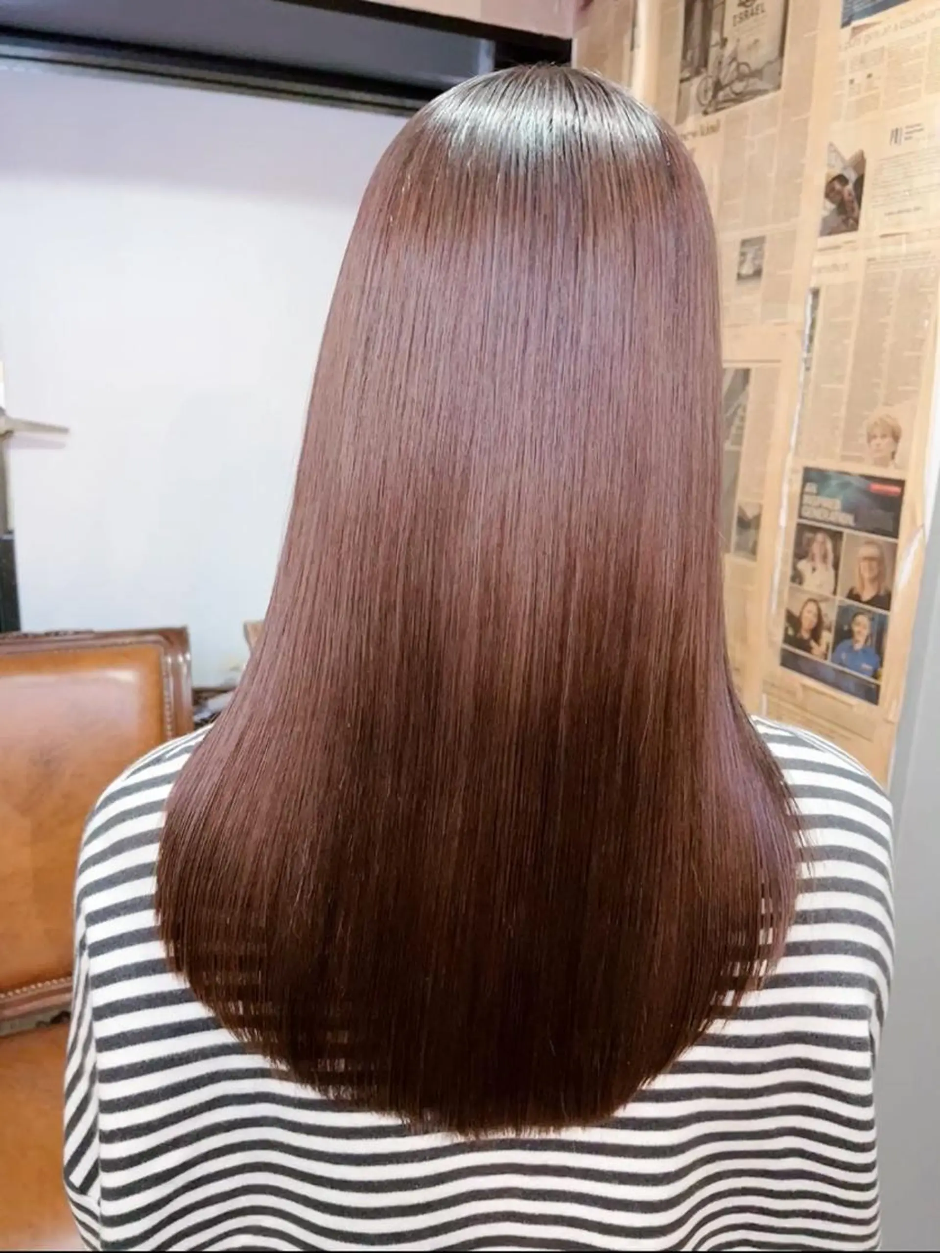 セミロング カラー パーマ ヘアアレンジ ネイル マツエク・マツパ アイブロウ Chic シックのヘアスタイル