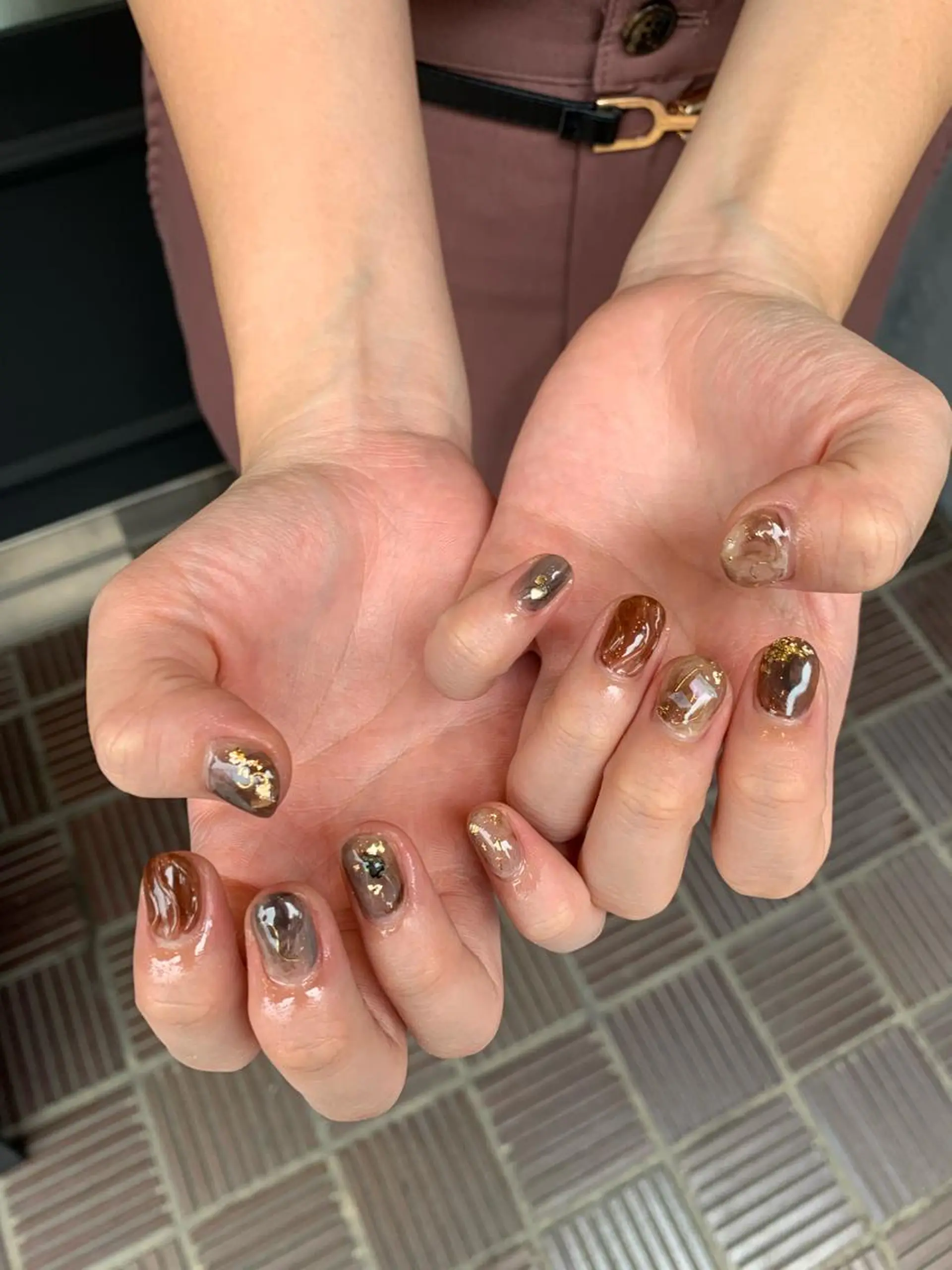 ネイル nail room clear. パラジェル所属・sode shioriのネイルデザイン