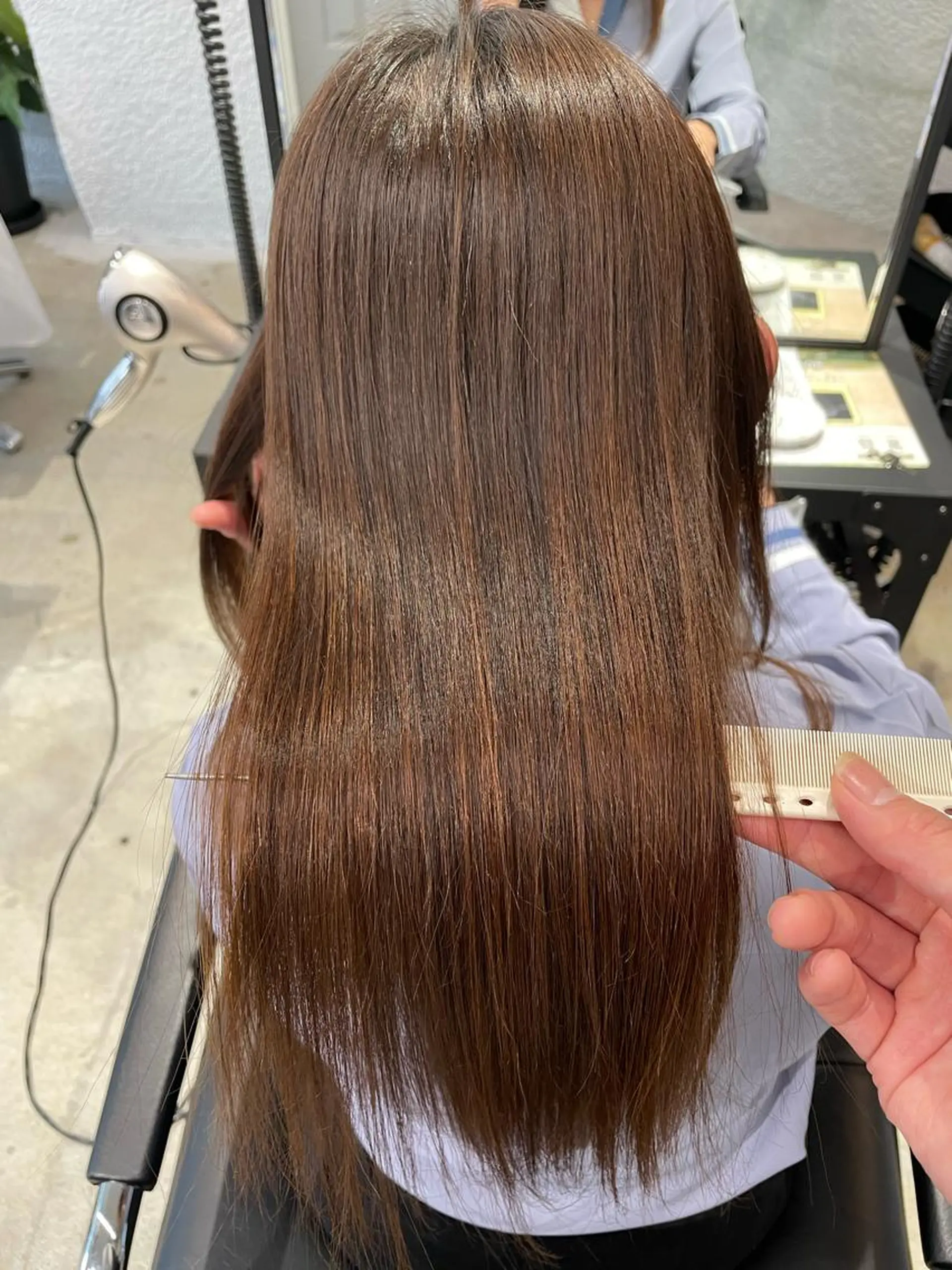 ロング パーマ 縮毛矯正 オタク美容師💟 チバコナツのヘアスタイル