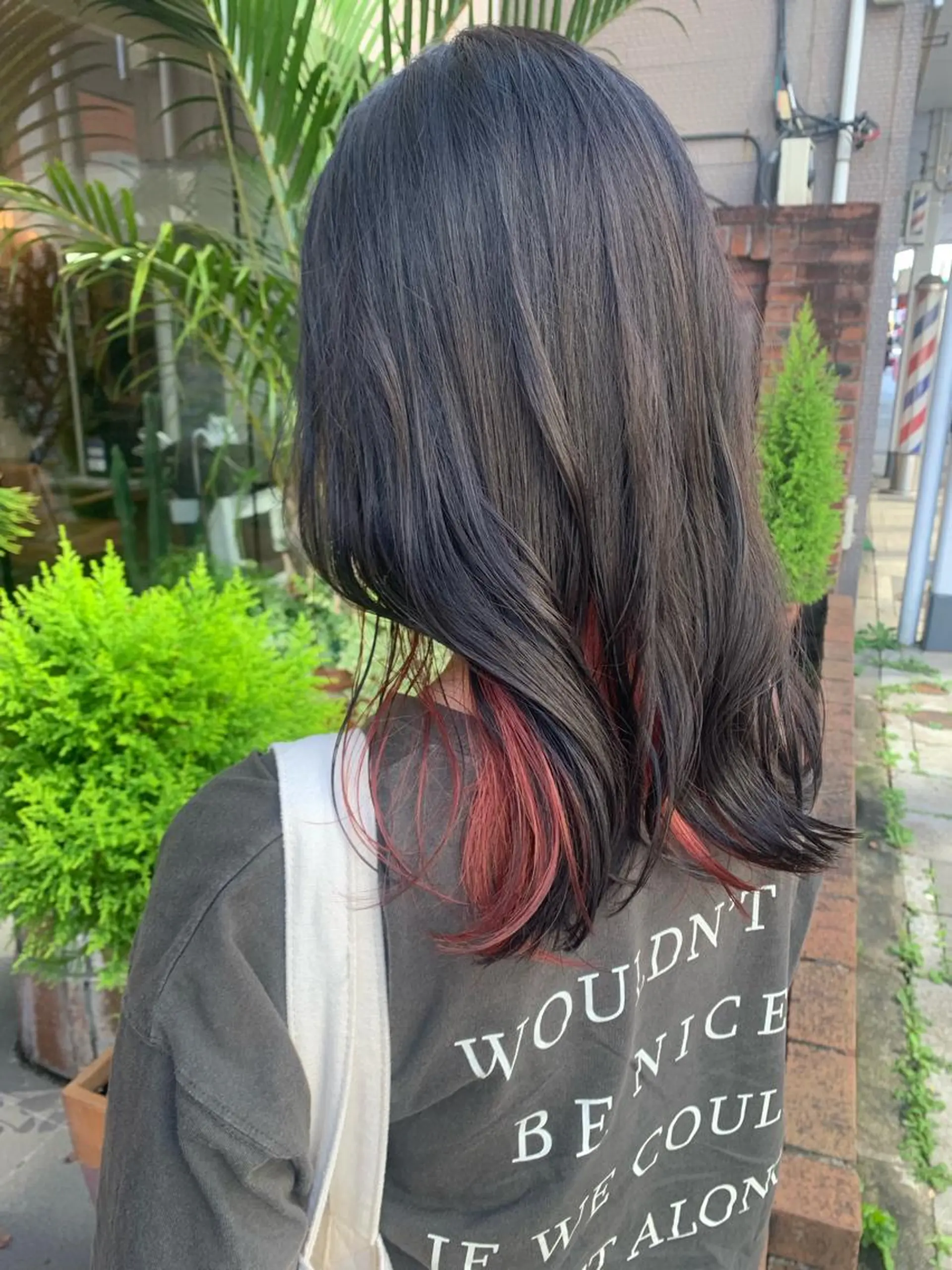 ミディアム カット ヘアカラー SHIAN 八王子👼鬼塚さやかのヘアスタイル