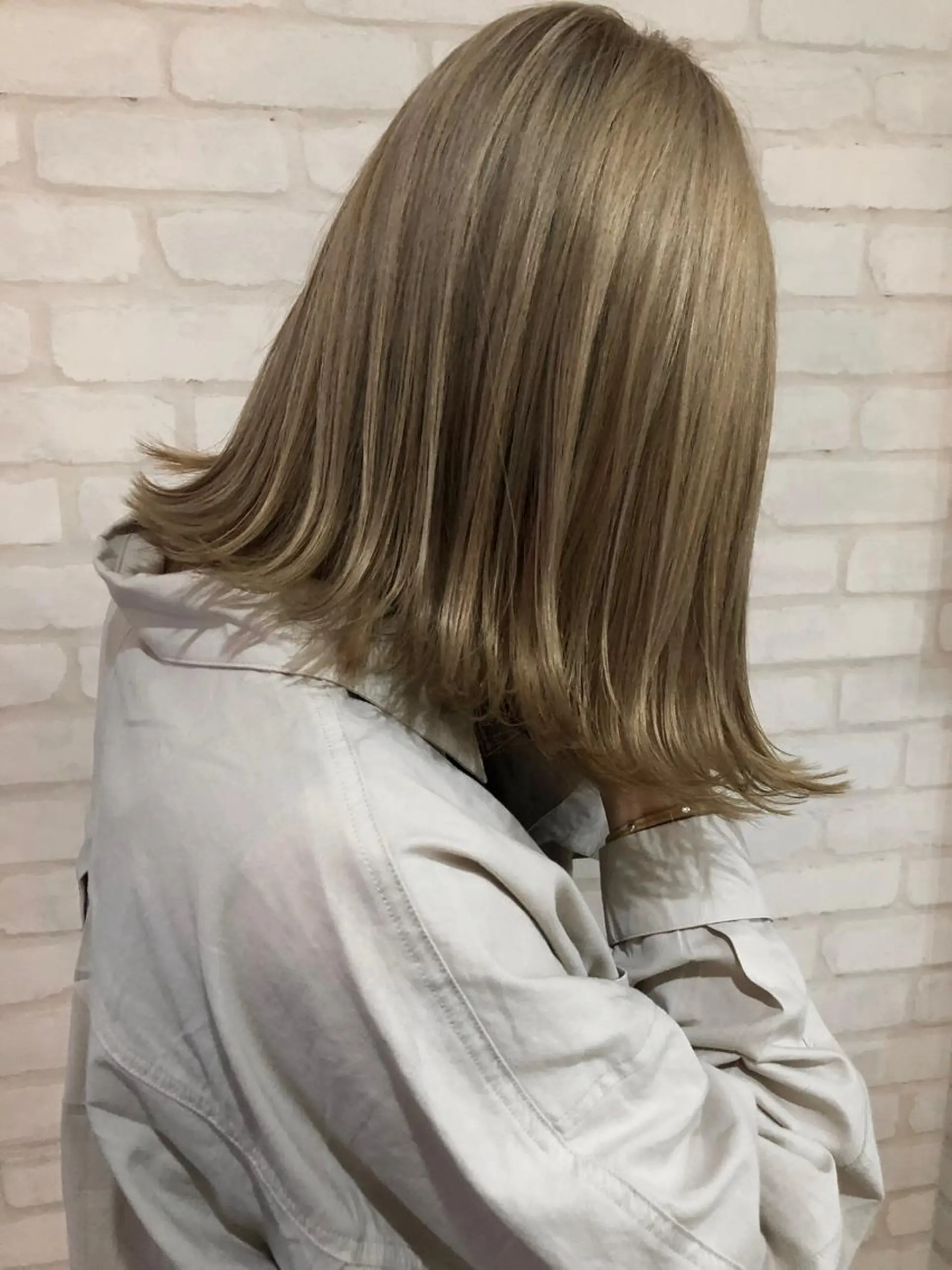 ミディアム ココルアナ 豊中美容室のヘアスタイル