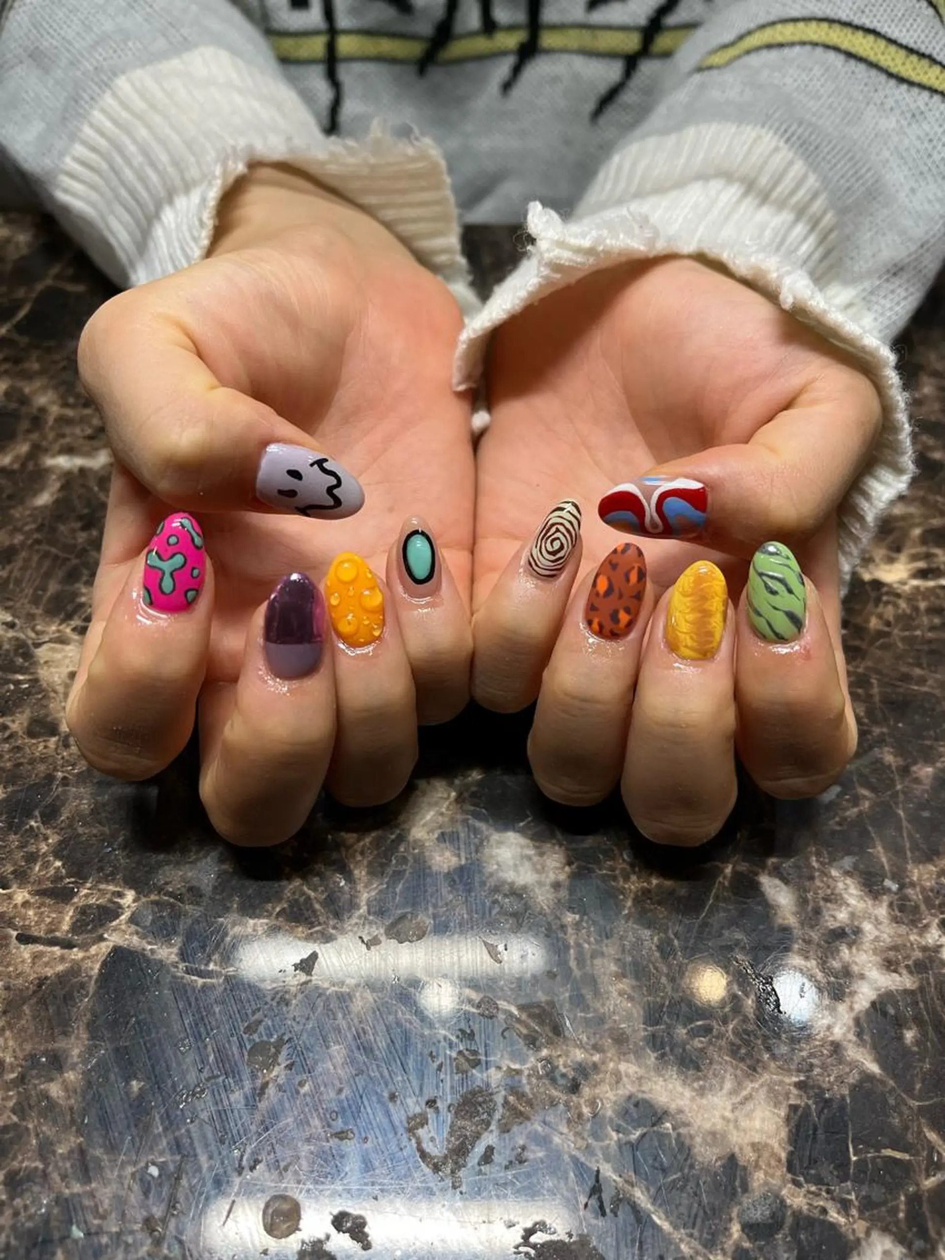 ネイル IROHA Nail 矢掛萌子のネイルデザイン