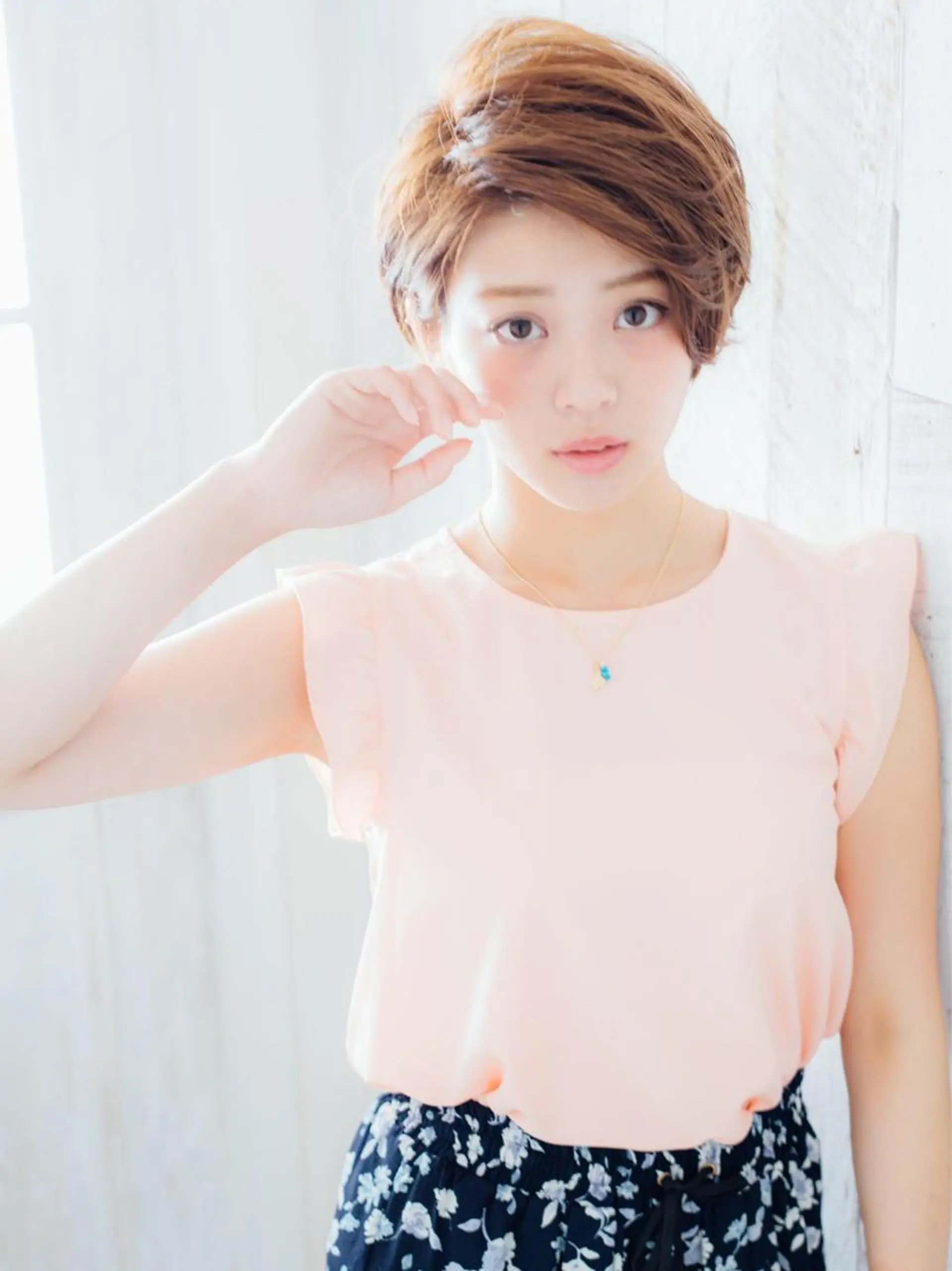 ショート motion所属・FUKUNAGA YUのヘアスタイル