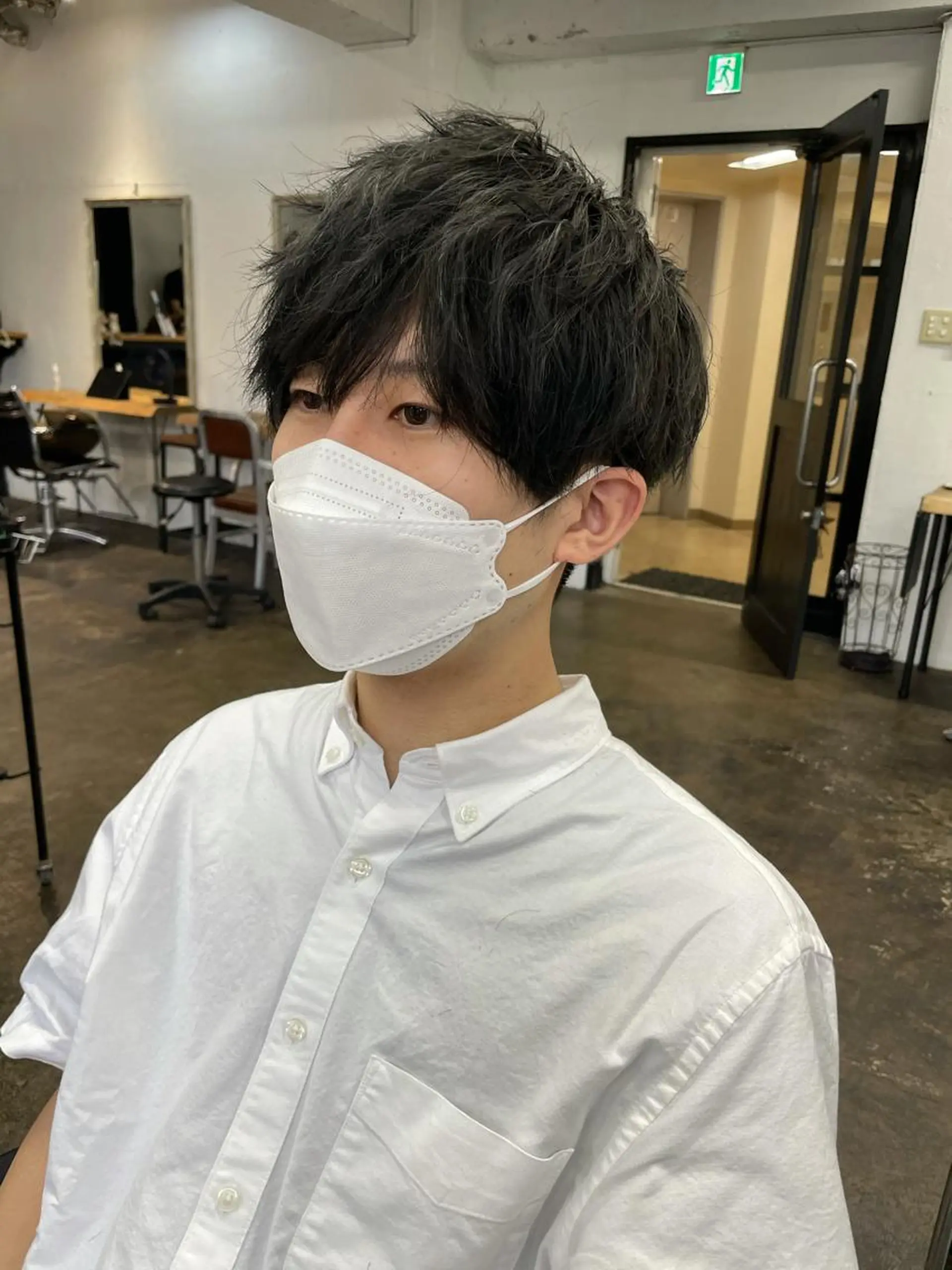 ショート メンズ warme所属・メンズパーマ メンズ特化ryoのヘアスタイル