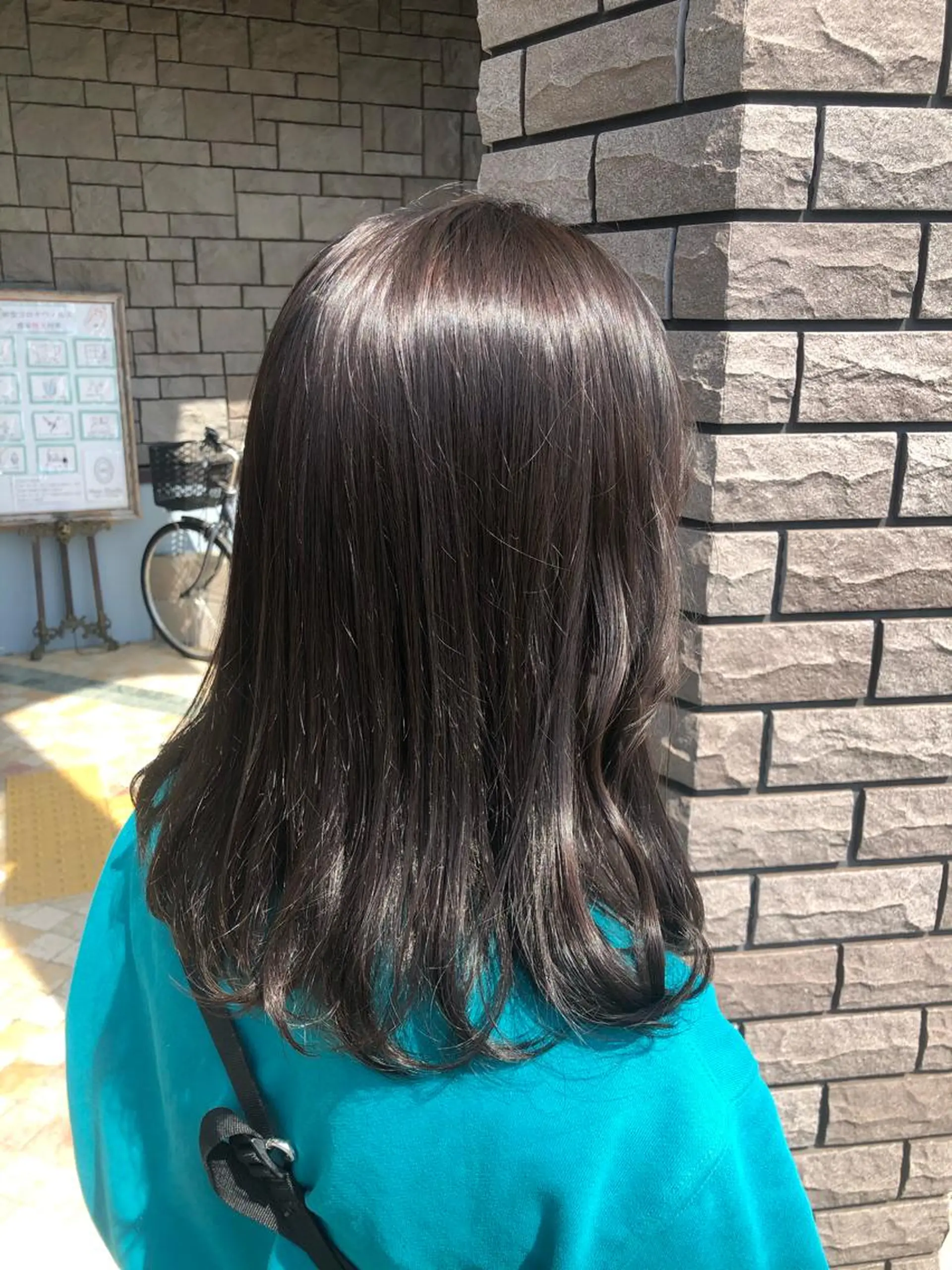 ミディアム La fith hair rond 立川店所属・kyosuke 透明感カラーのヘアスタイル