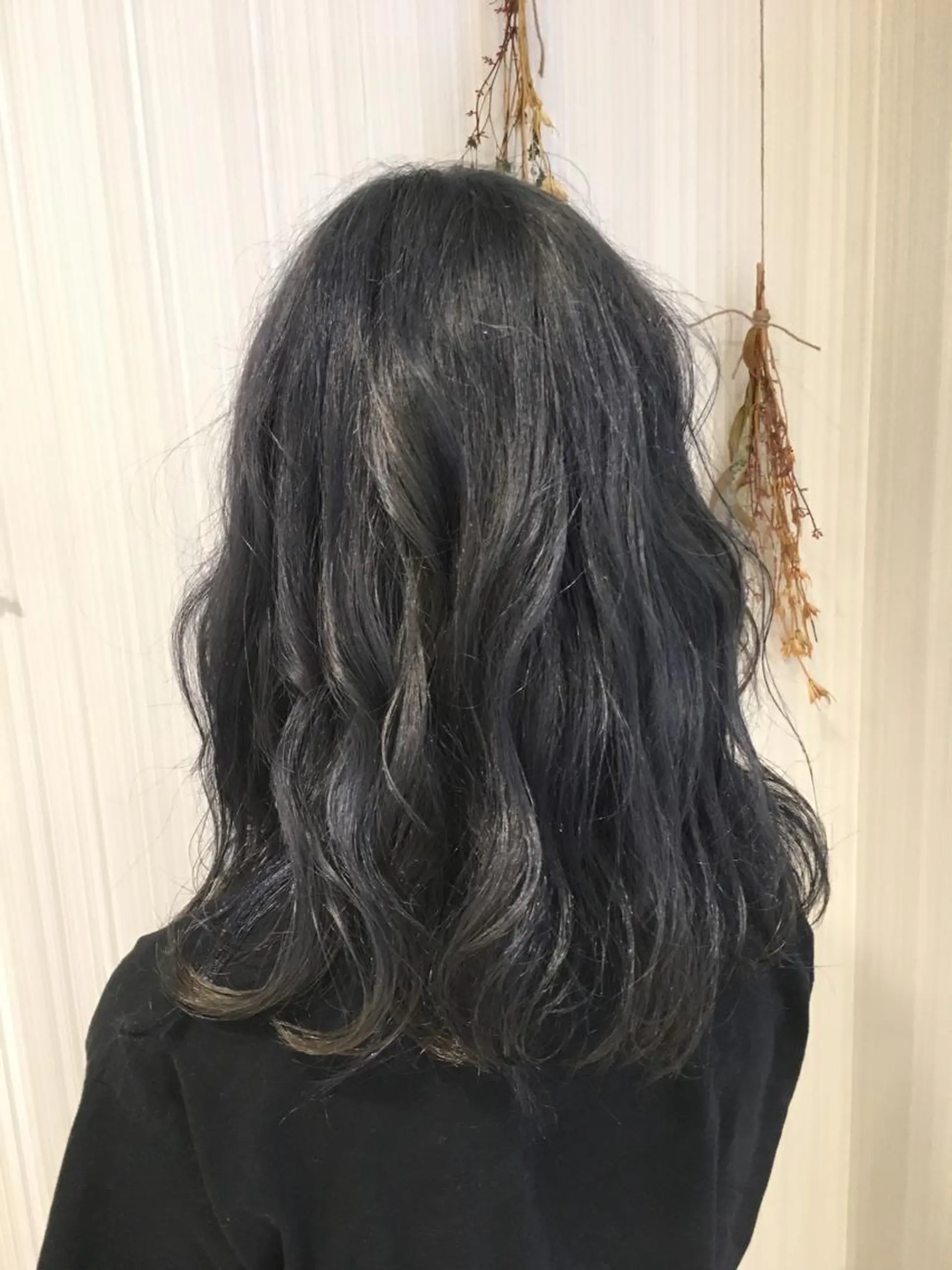 セミロング カラー ブリーチ グレージュ ヘアカラー トリートメント ハイトーン/ブリーチ 山崎　悠次のヘアスタイル