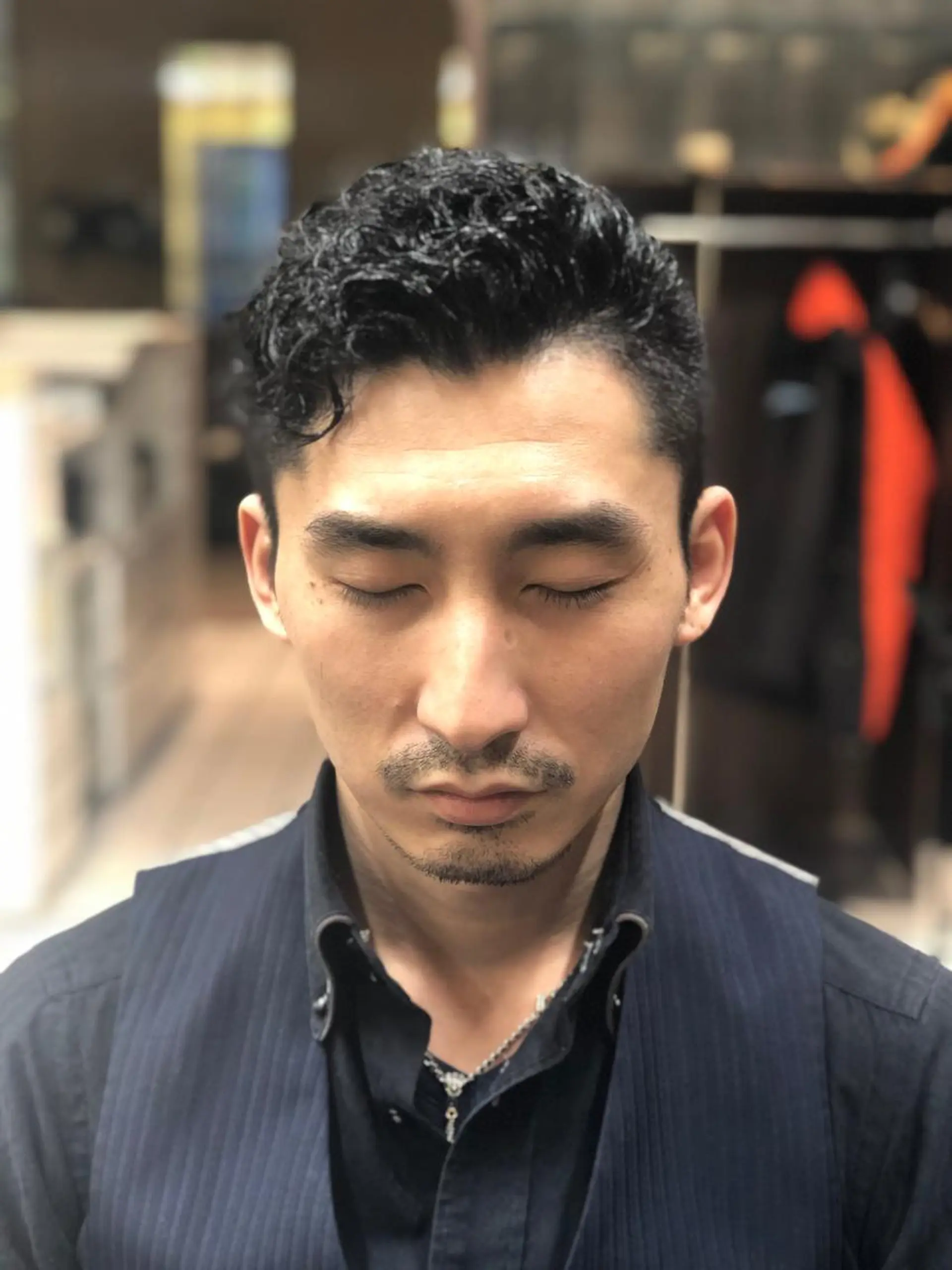 ショート メンズ Noisyle 北堀江店所属・プードルパーマ職人 SHUNのヘアスタイル