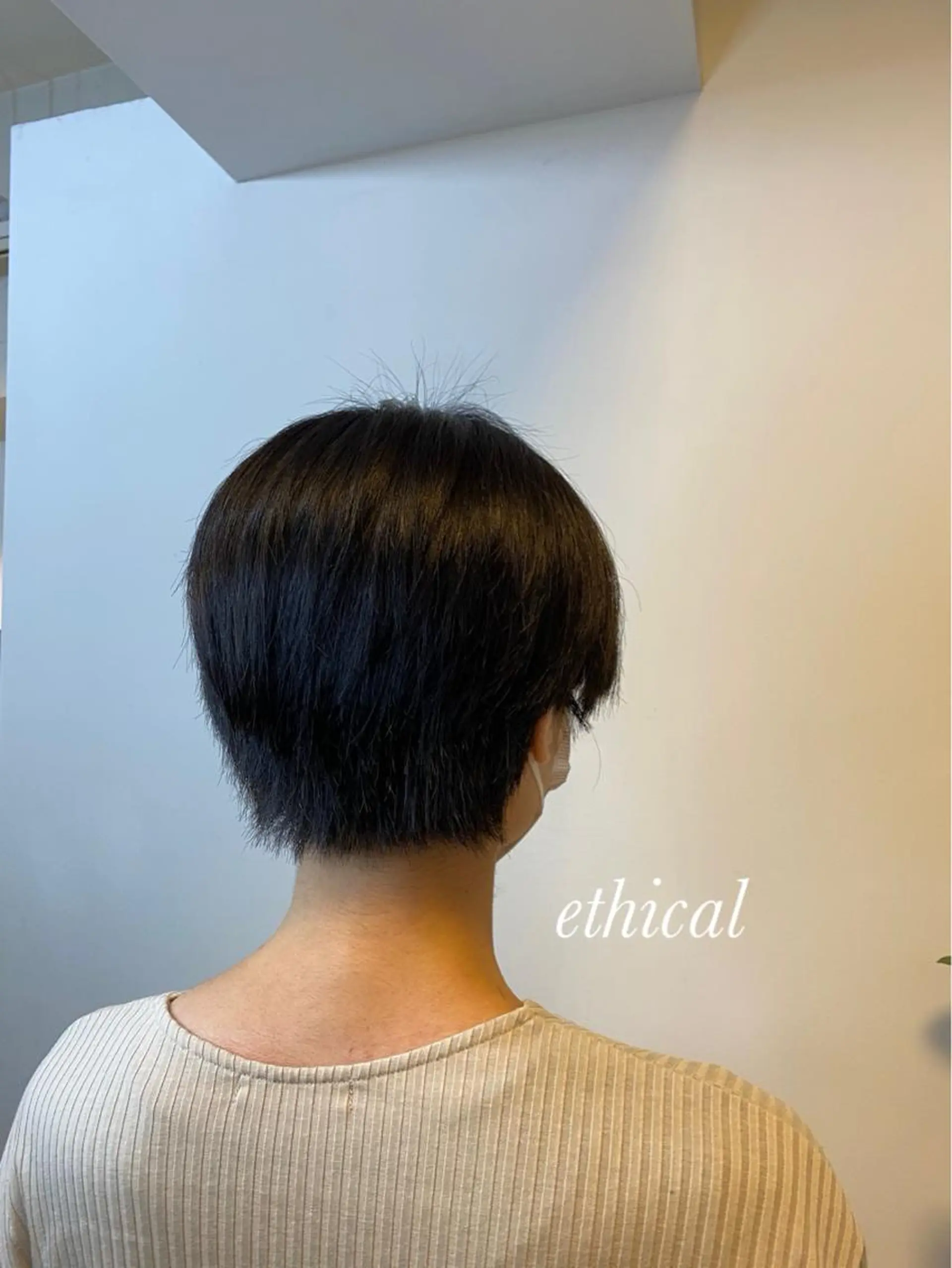 ショート カラー 【エシカル】 HOSOMIのヘアスタイル