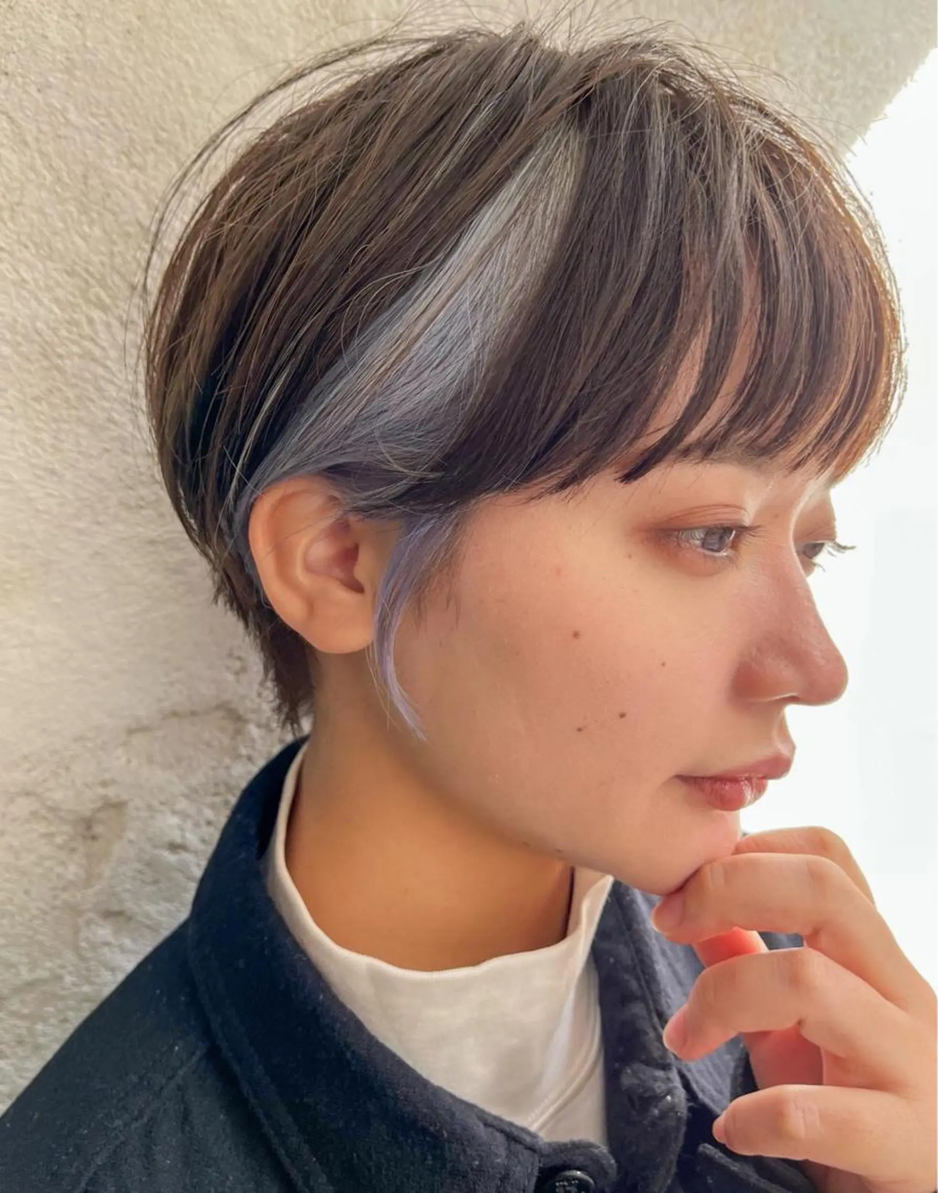 ショート カラー ショートヘア特化 岡安優太のヘアスタイル