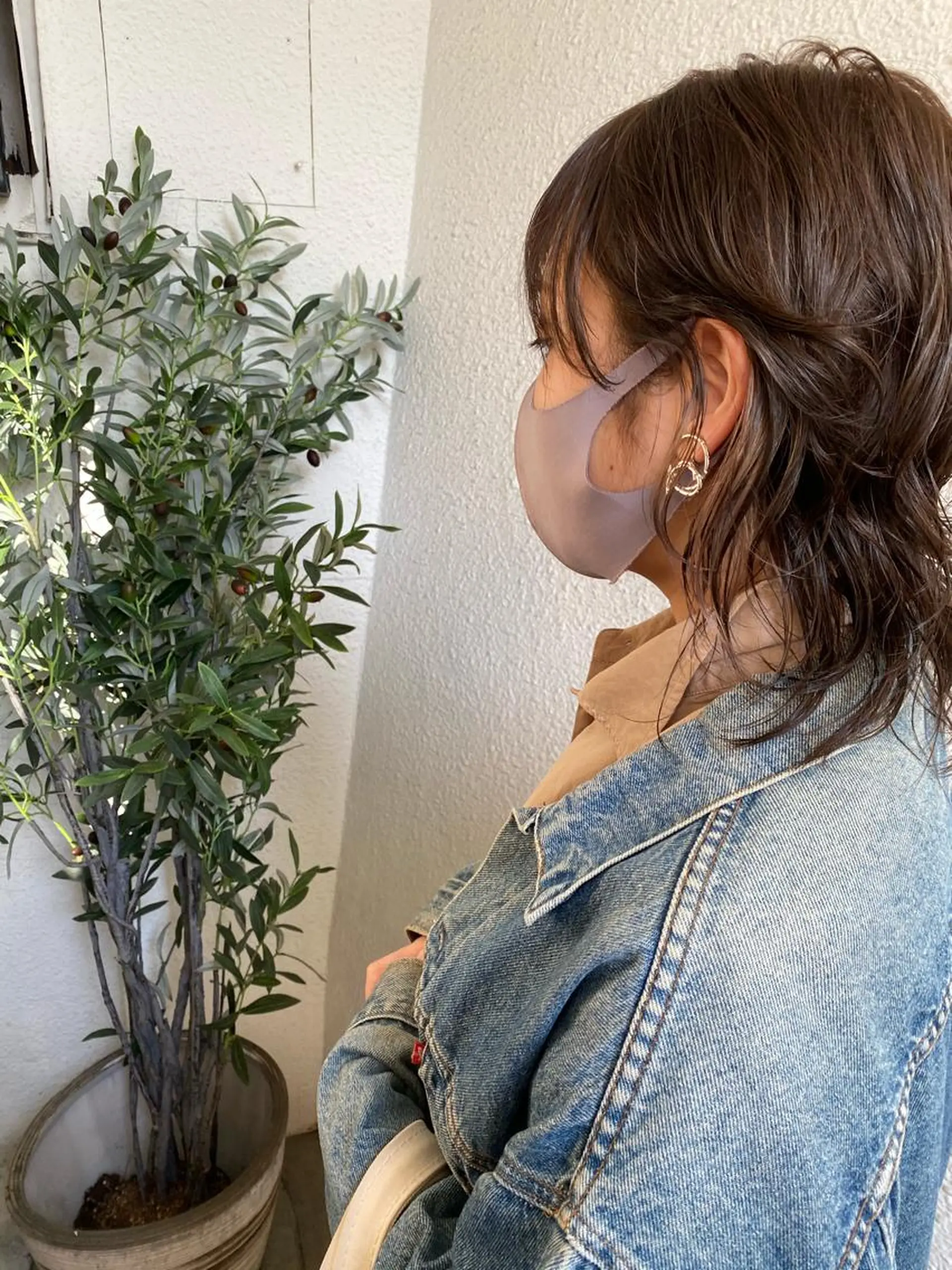 ミディアム ヘアカラー トリートメント 小顔ショート/ボブ/ 川口京佑のヘアスタイル