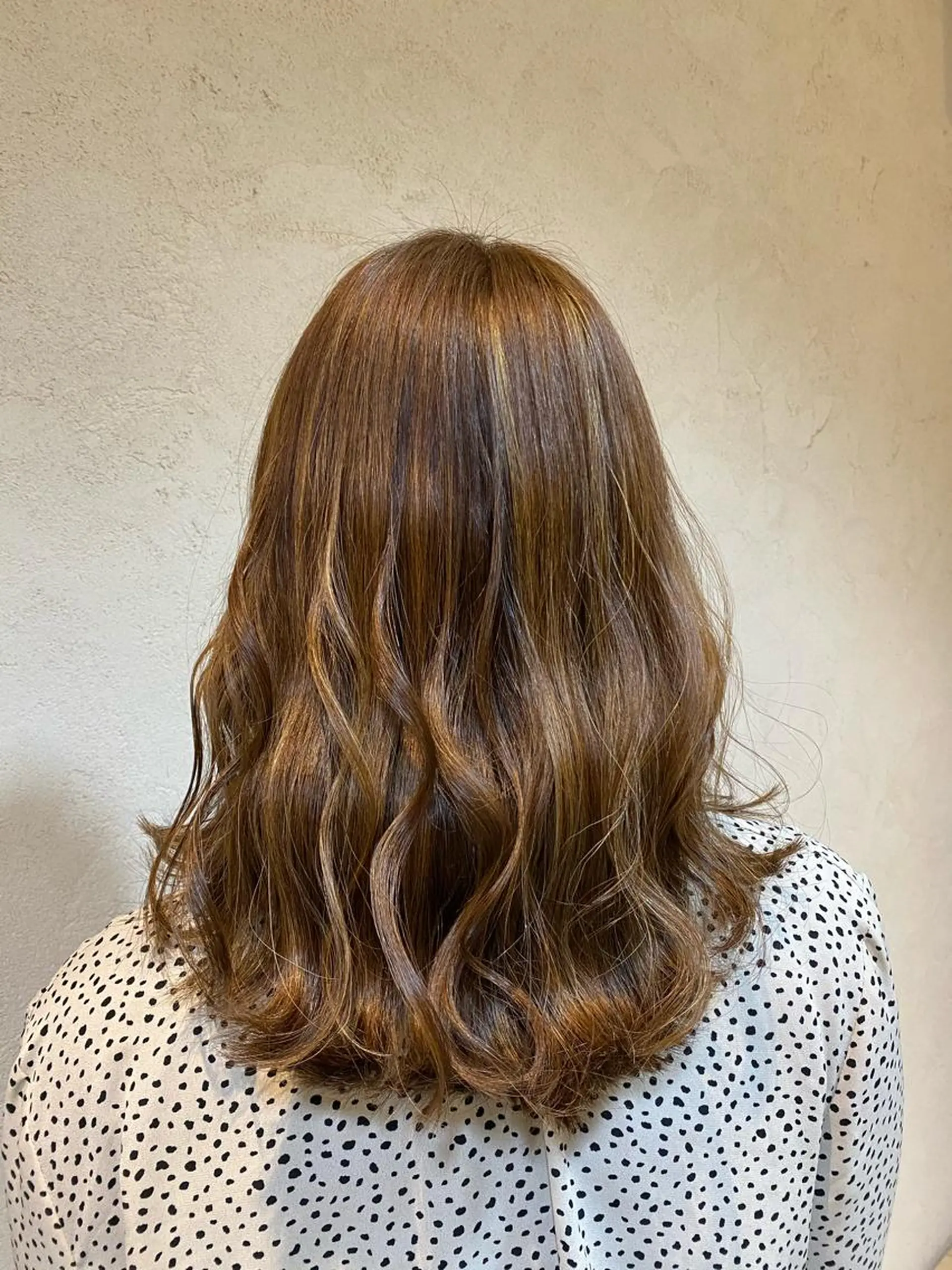 カラー 竹添 有梨沙のヘアスタイル