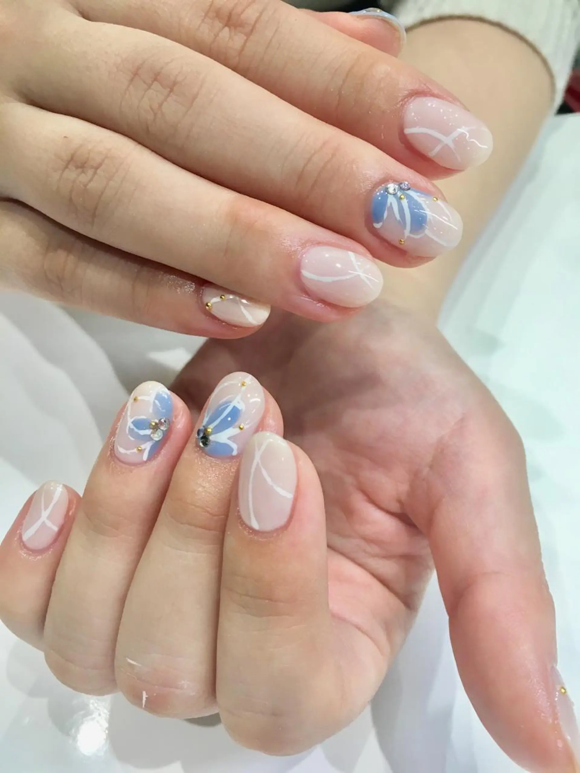 ネイル アートネイル ワンカラーネイル 佐藤 まりえのネイルデザイン