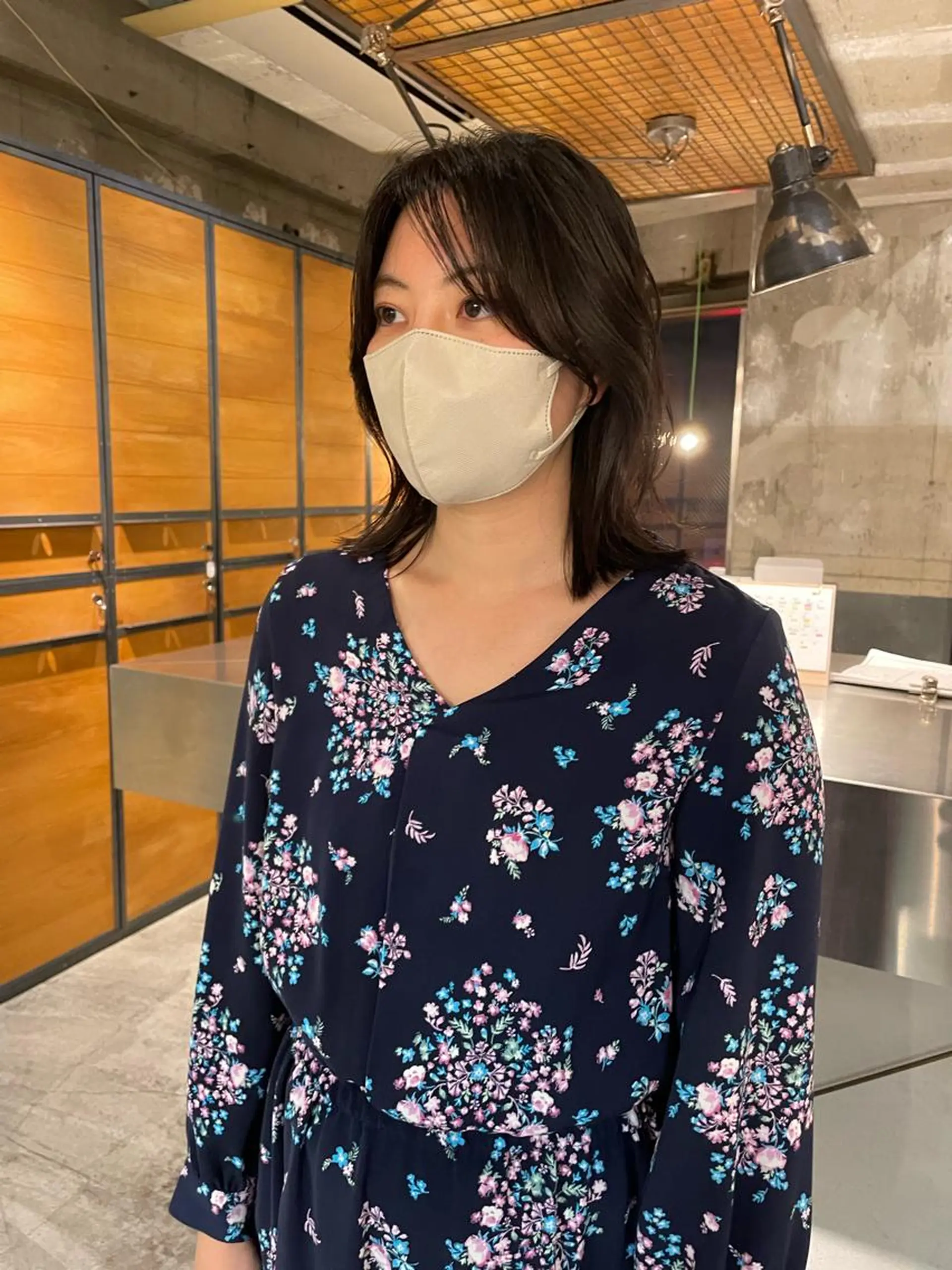 ミディアム カラー レイヤーカット ショートカット募集中 /NAGISAのヘアスタイル