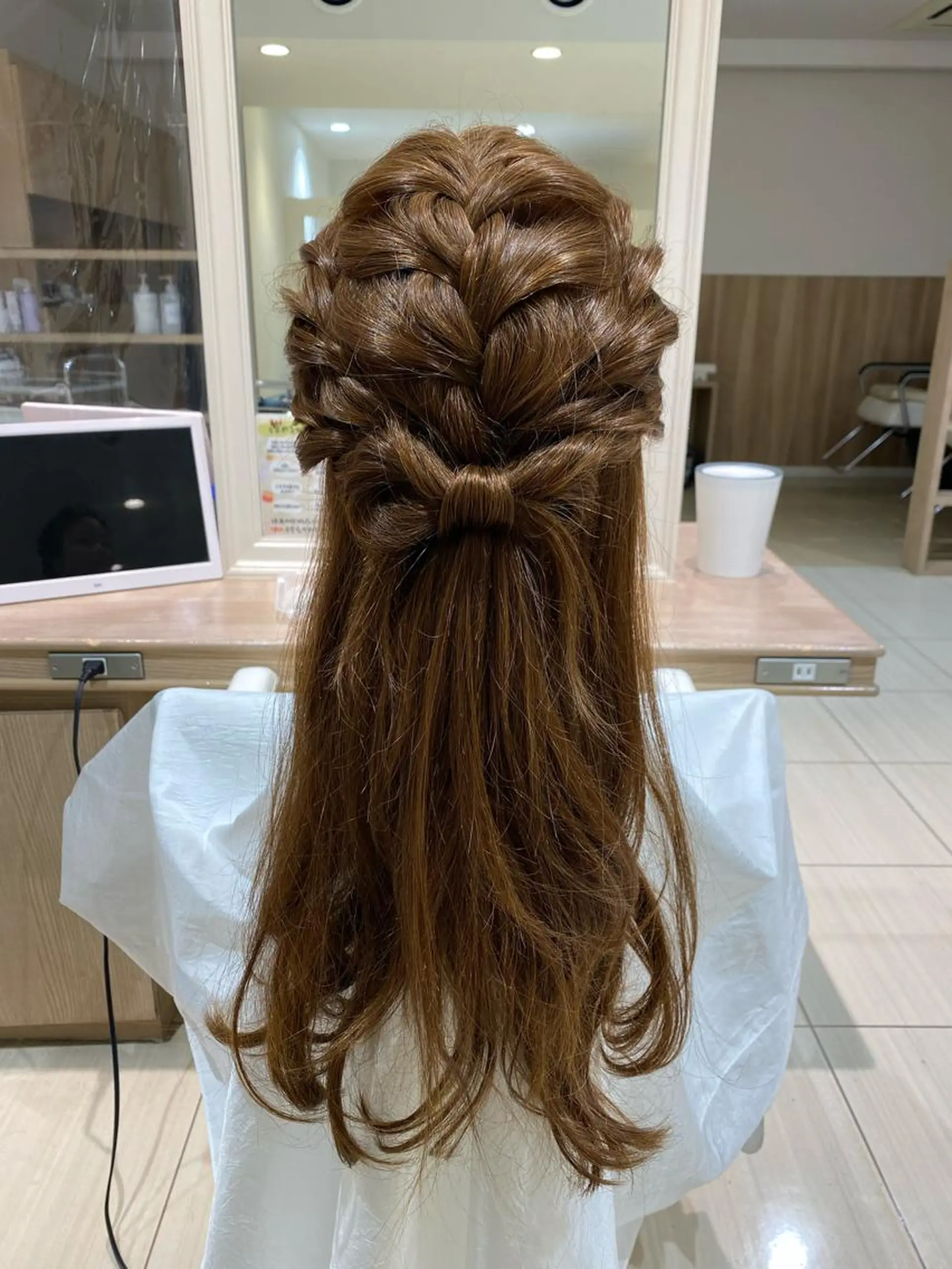 ロング ヘアアレンジ ヘアセット newi銀座所属・大人髪質改善/ 源美晴のヘアスタイル