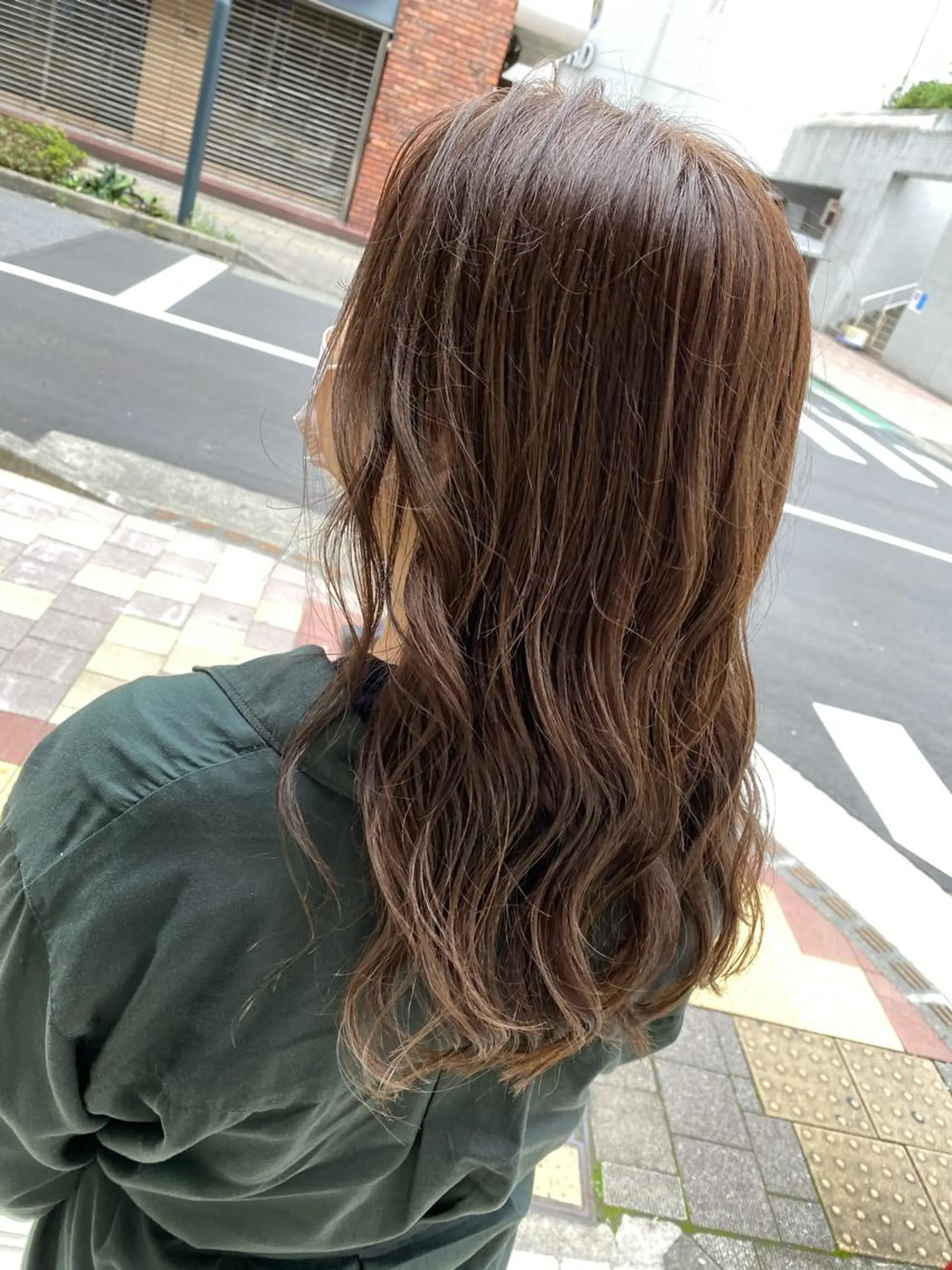 ロング カラー 韓国風スタイル 🍓MIZUKI🍓のヘアスタイル