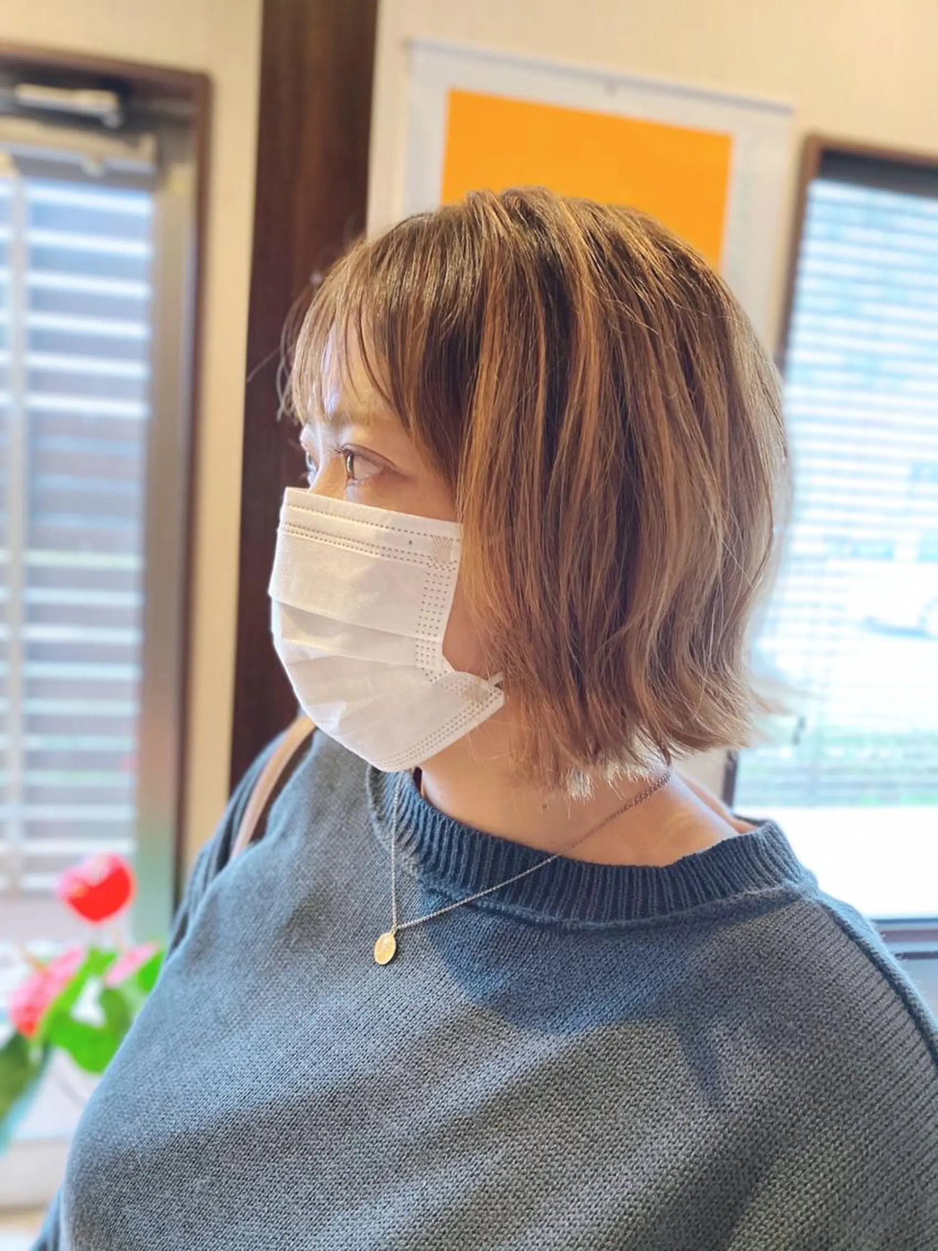 ショート アフロート福岡所属・大石 妃恵のヘアスタイル