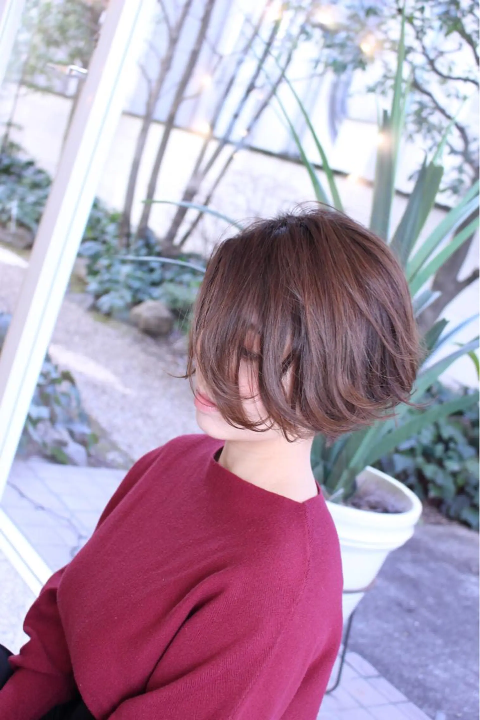 ショート ショートボブ ボブ ショートヘア ☕️ベージュカラー 内藤光哉☕️のヘアスタイル