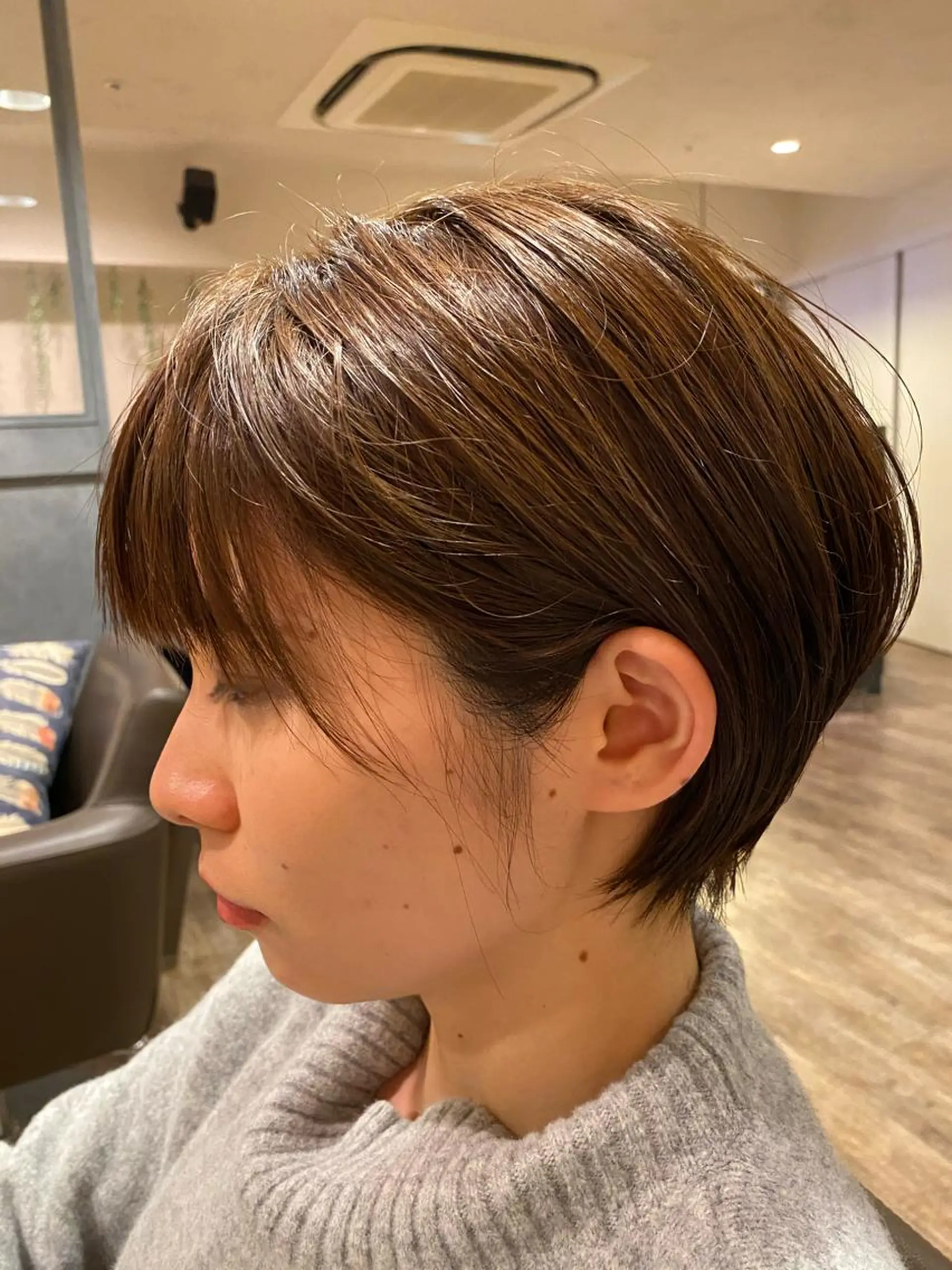 ショート ショートヘア Agu  hair rupia 金沢店所属・金沢美容室/ 艶髪/夜営業/JINのヘアスタイル