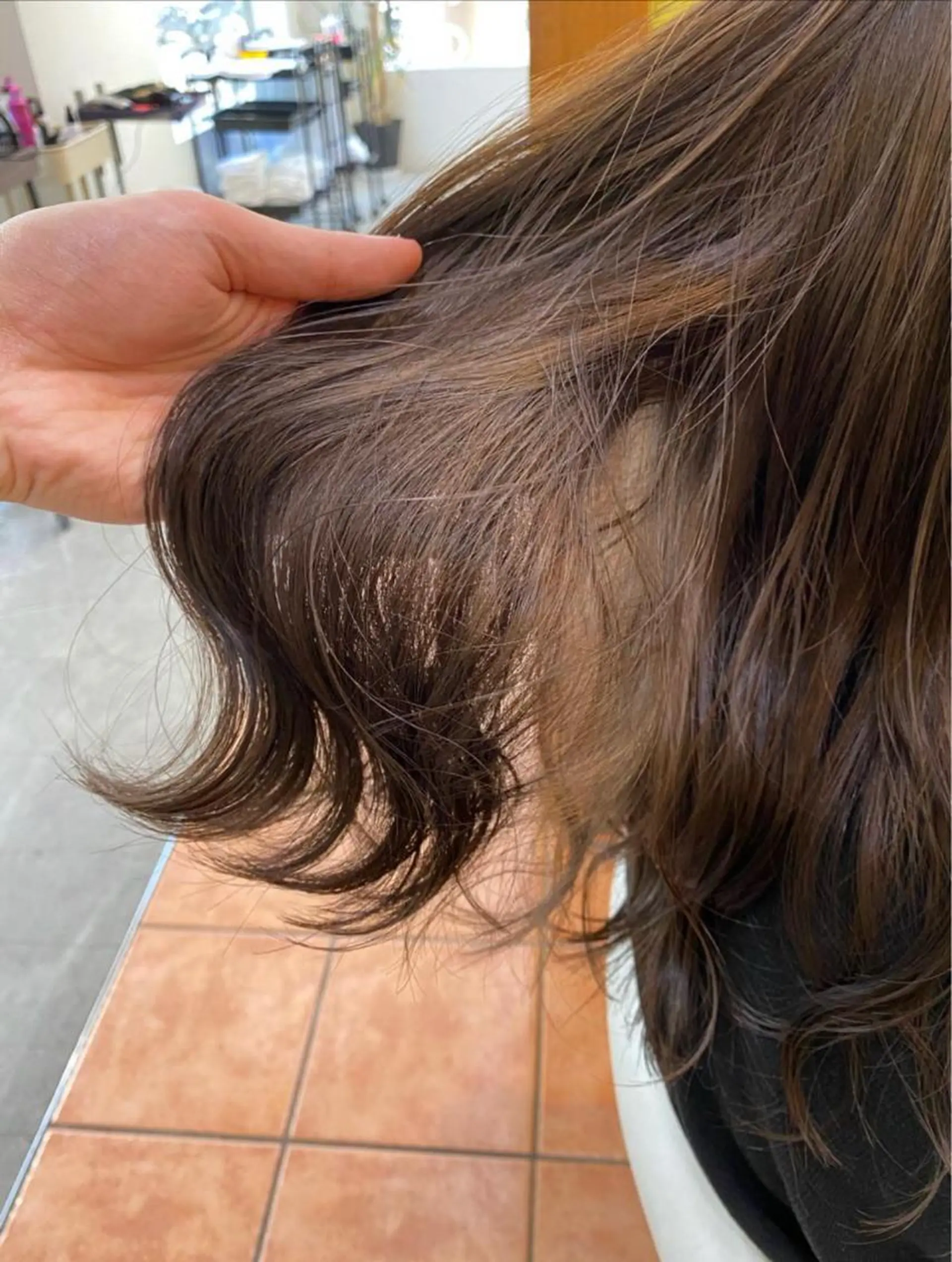 セミロング カラー 髪質改善専門店QOLU所属・✨髪質改善専門店✨ QOLU✨のヘアスタイル