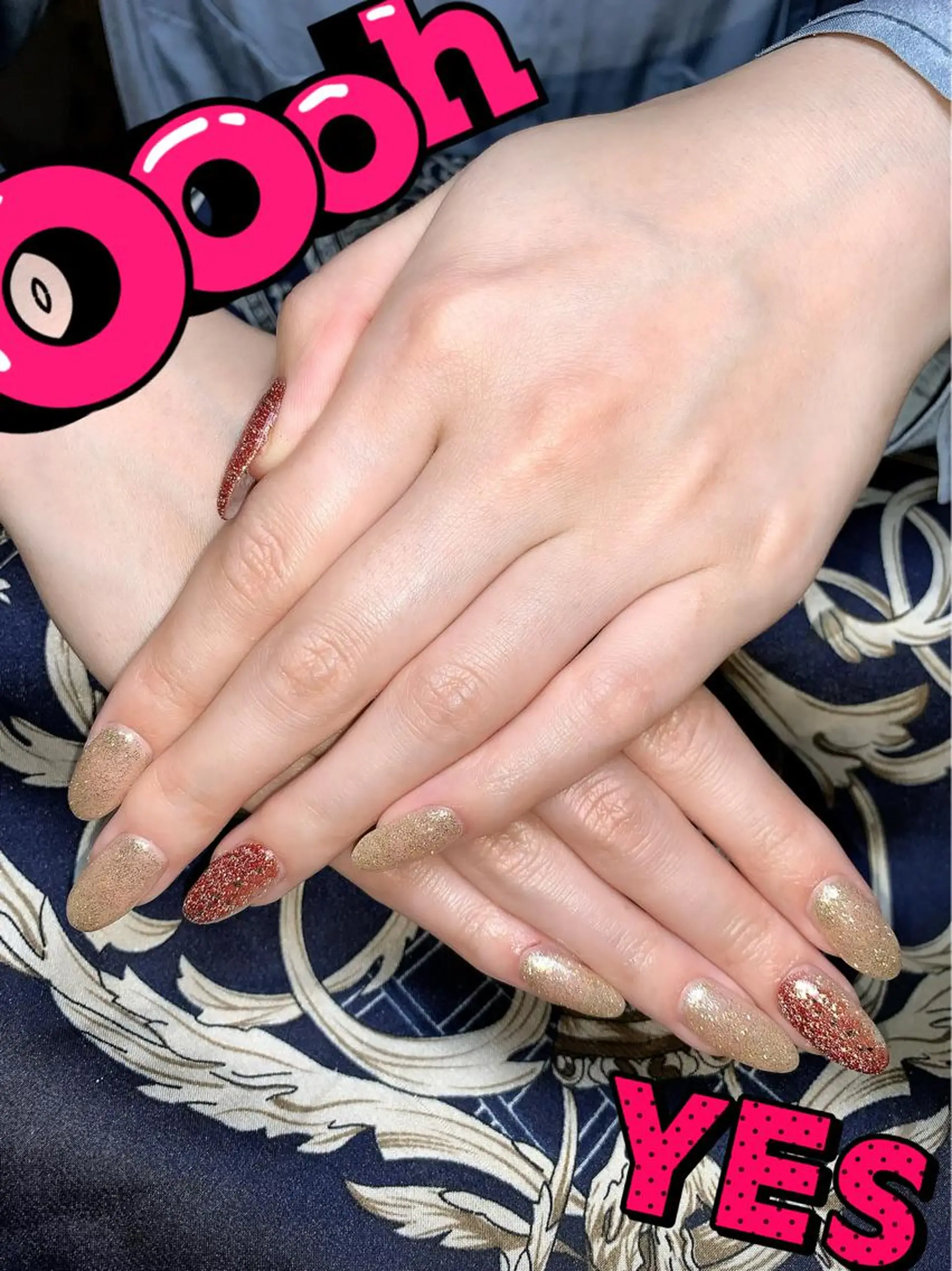 ネイル フラッシュネイル 卒業式 Nail Salon R.N アールドットエヌ所属・R.N アールドットエヌのネイルデザイン