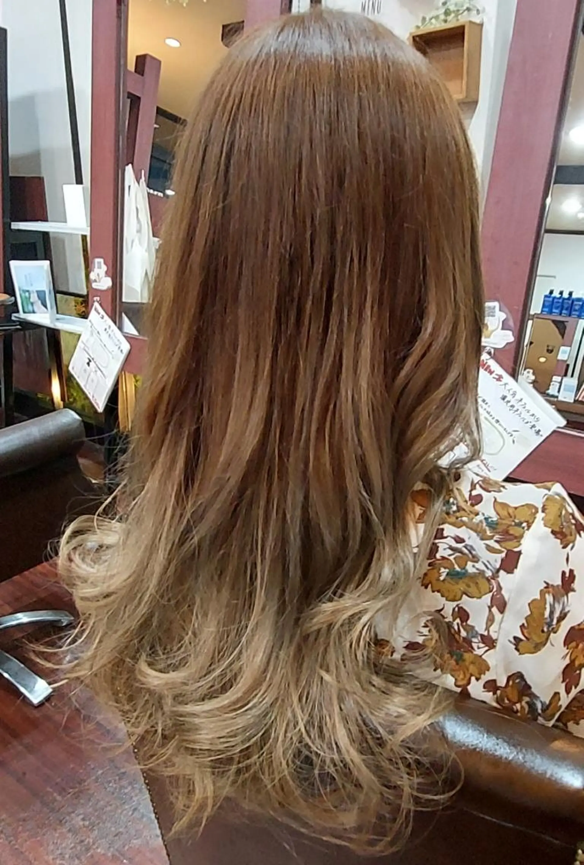 ロング 山田 一輝のヘアスタイル